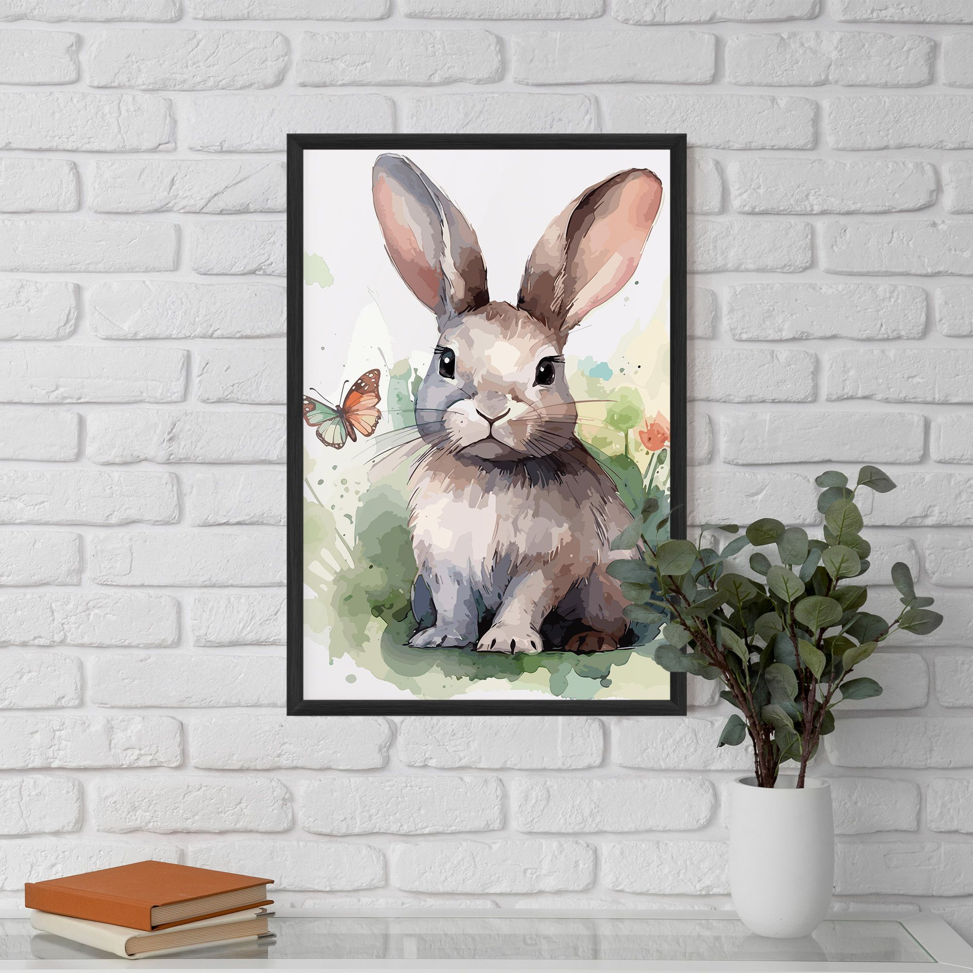Pretty Bunny Art mockup 5