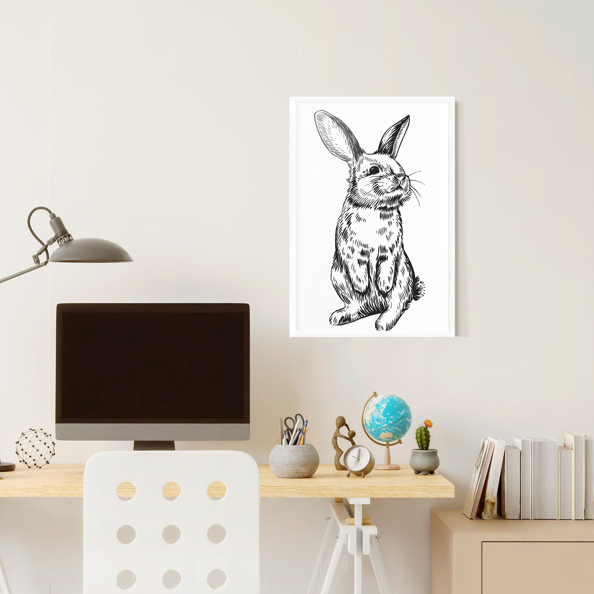 Cute Bunny mockup 6