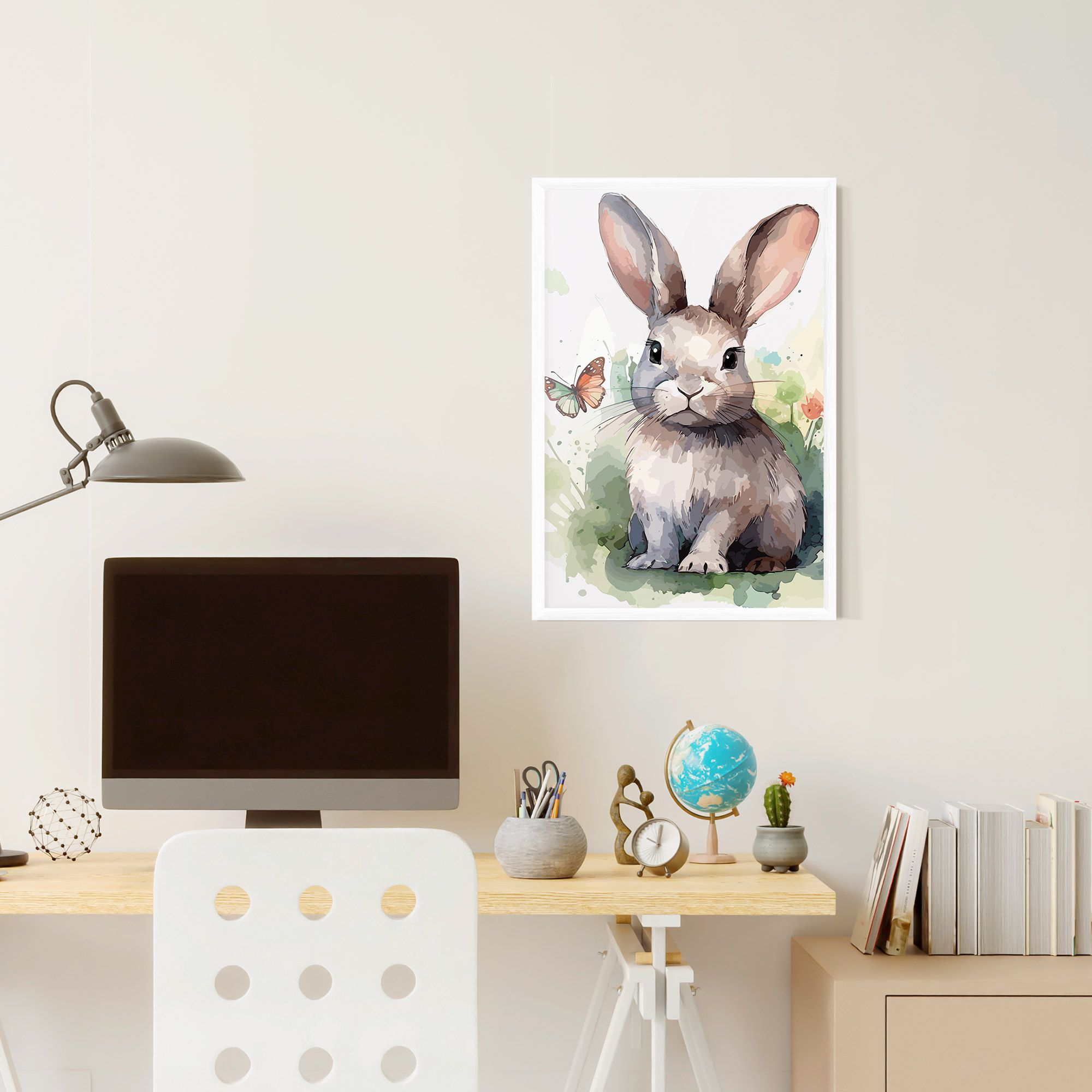 Pretty Bunny Art mockup 6
