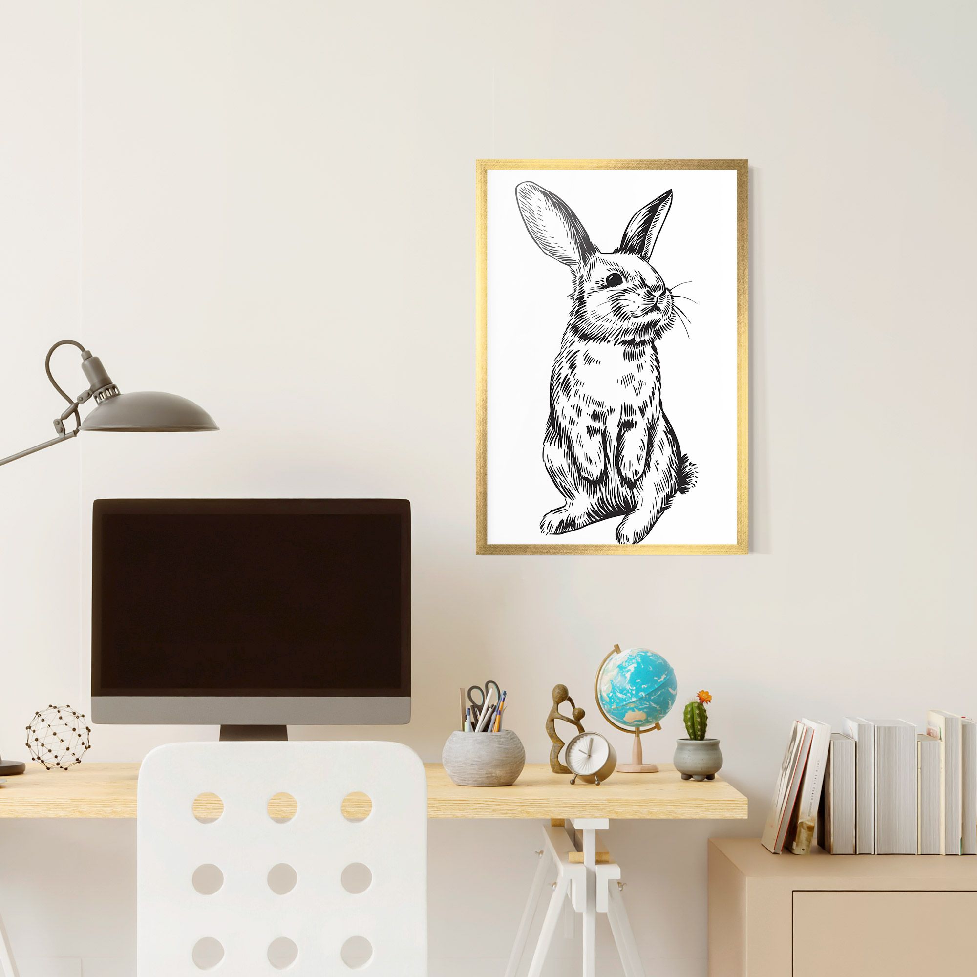 Cute Bunny mockup 6