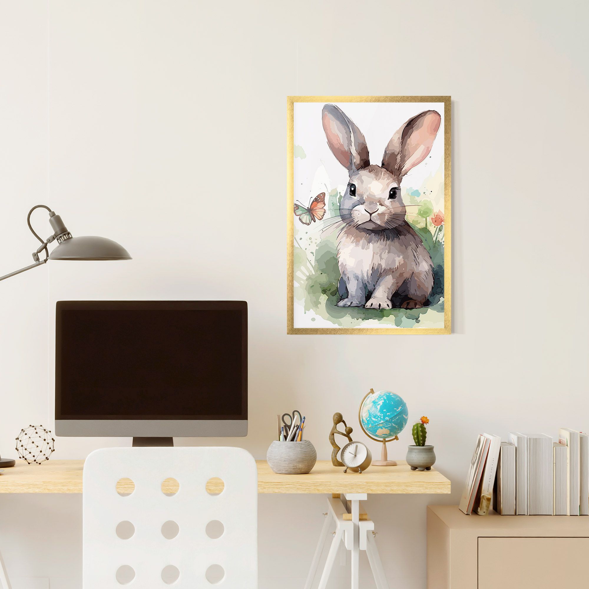 Pretty Bunny Art mockup 6