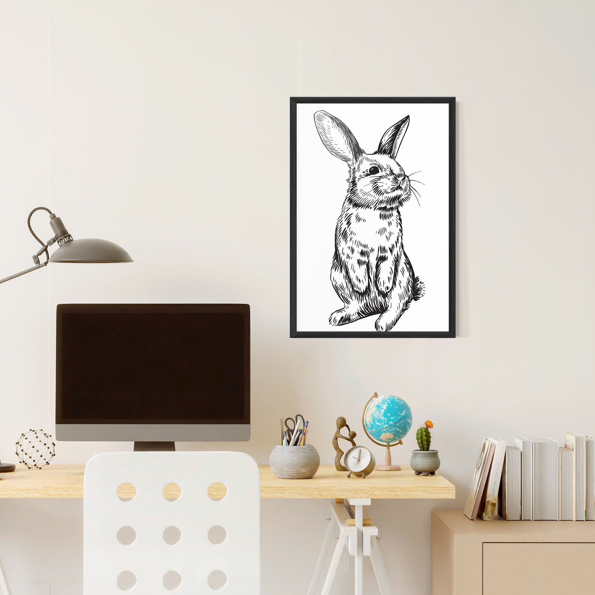 Cute Bunny mockup 6