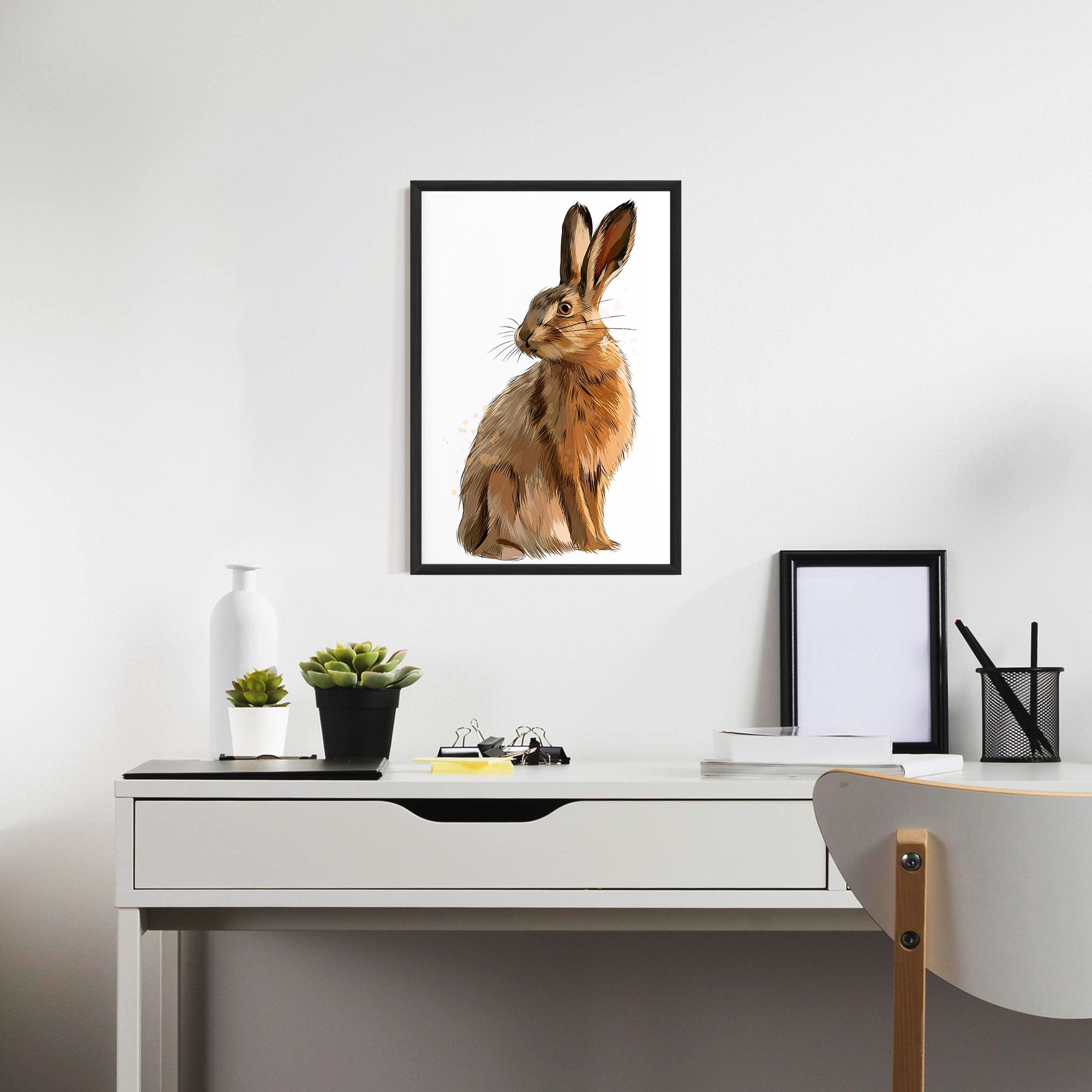 Painted Bunny mockup 7