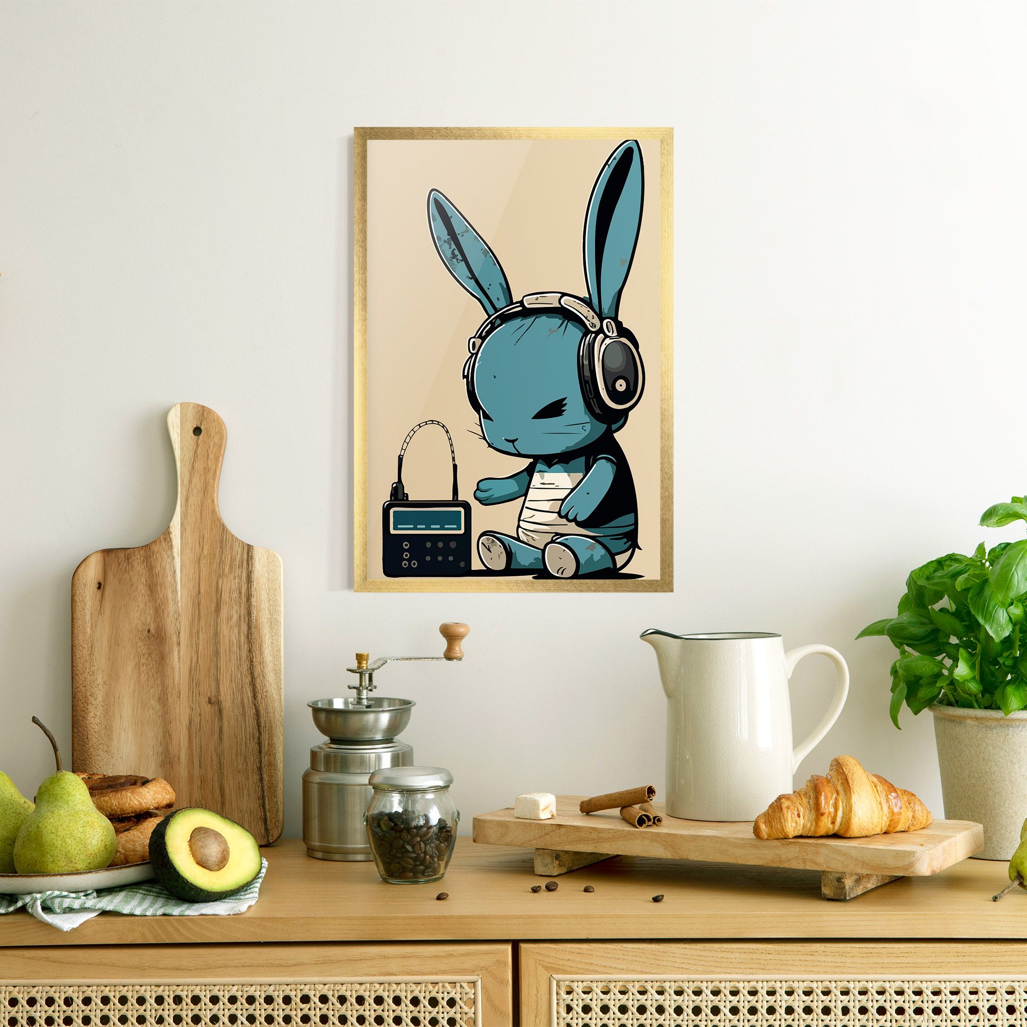 Blue Baby Bunny mockup 8