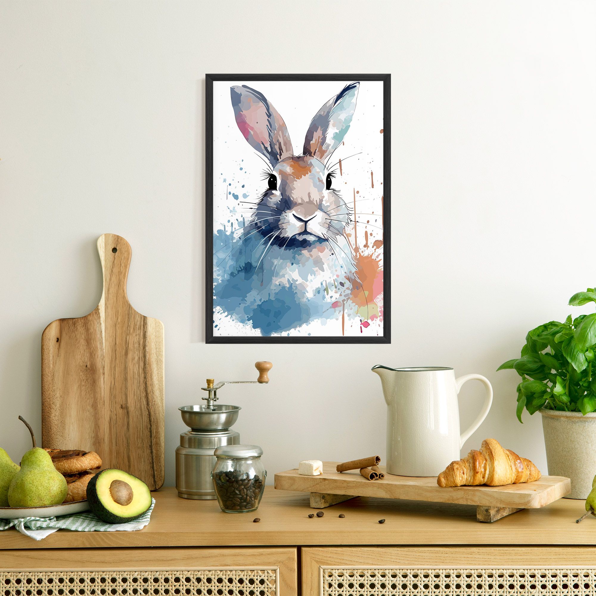 Bunny Art Splash mockup 8