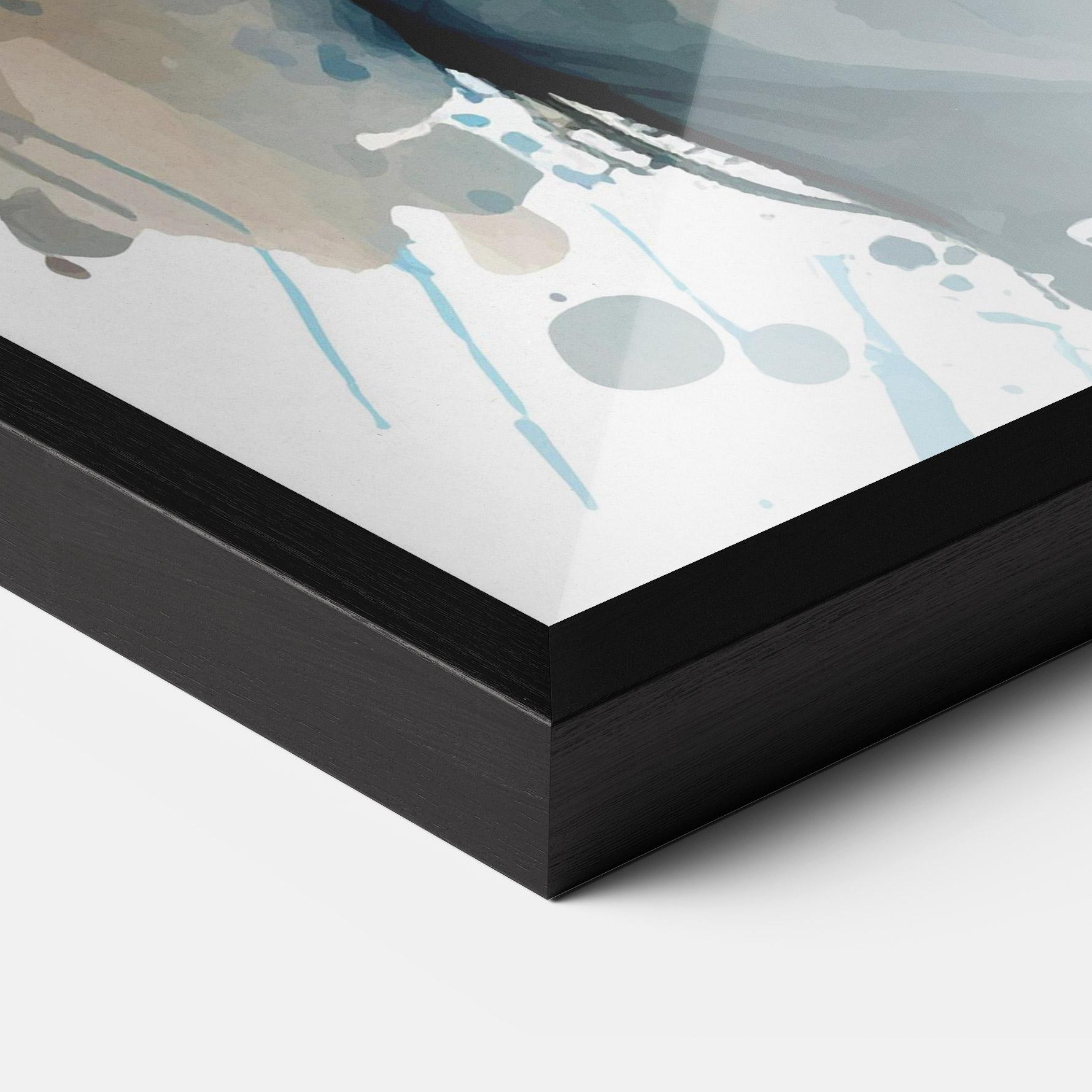 Keretezett Poszter Brown Suit Lion mockup 3