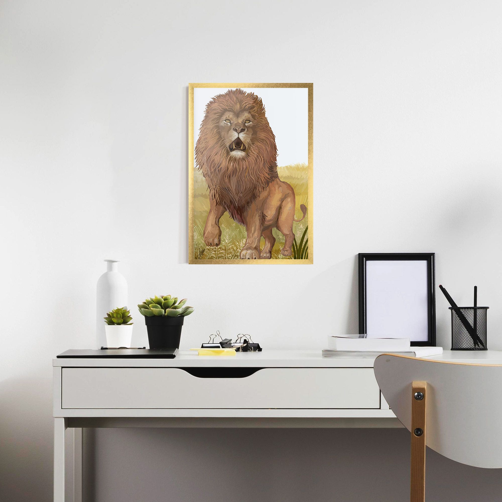 Wild Lion mockup 7
