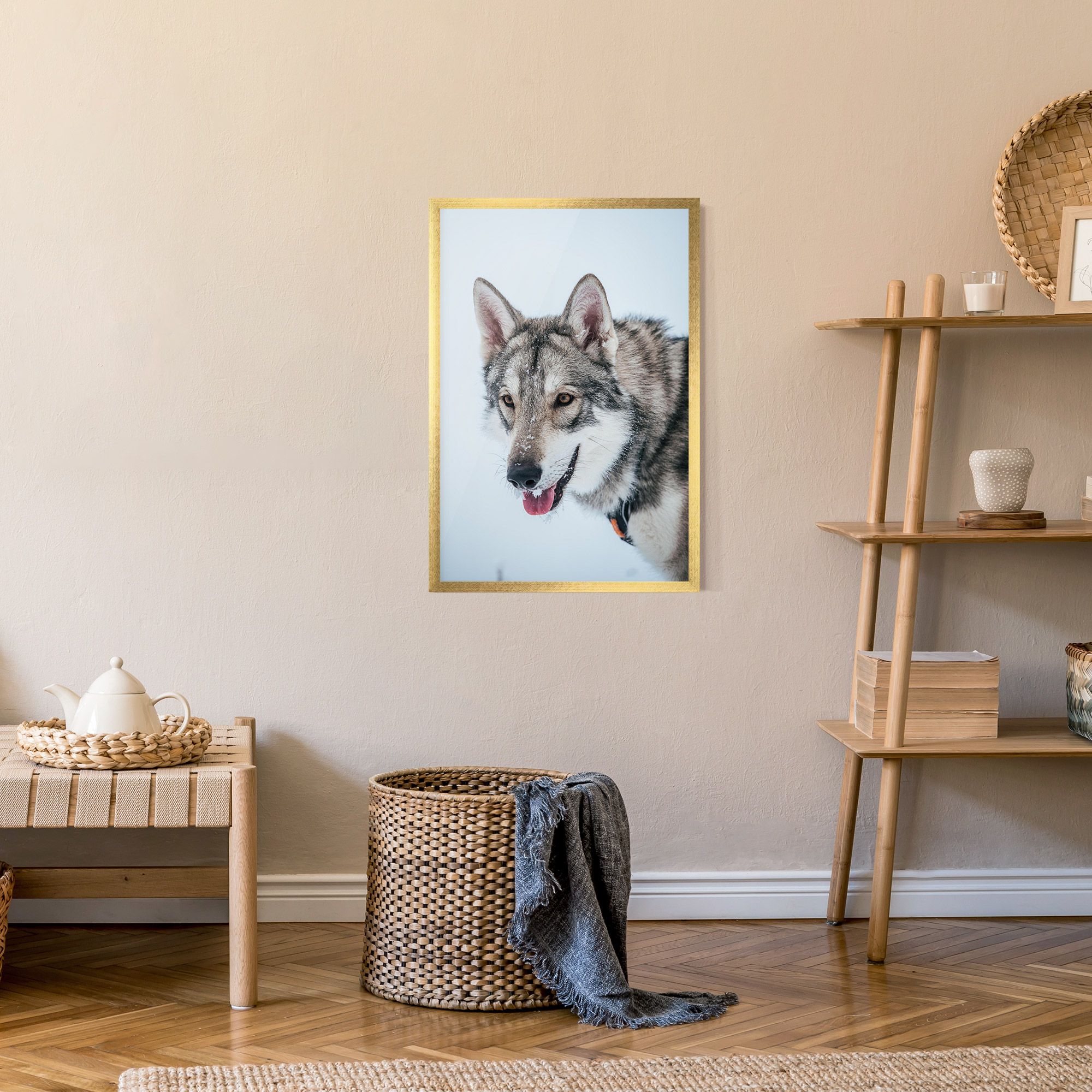 Wolf Head mockup 9