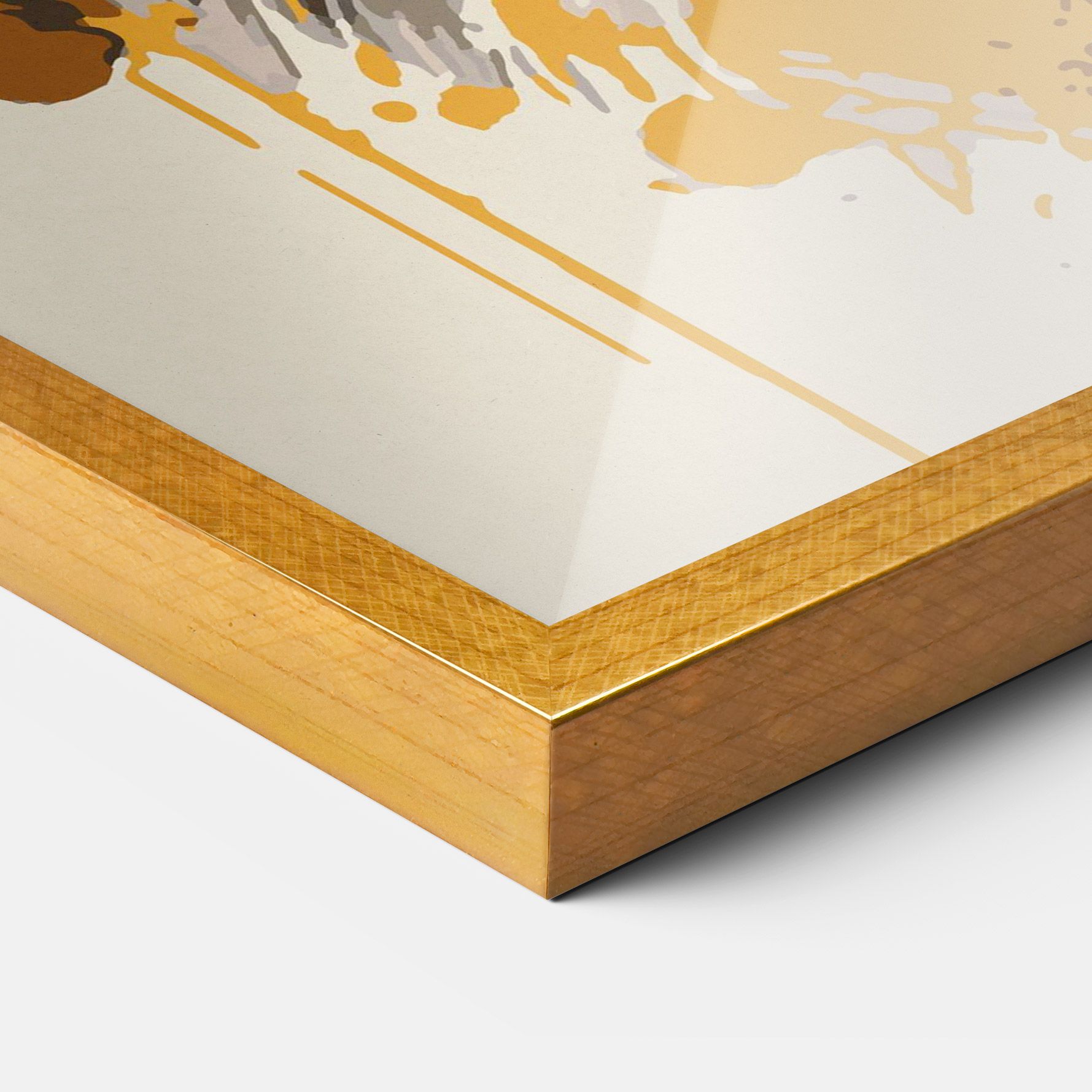 Wolf Head Art mockup 3