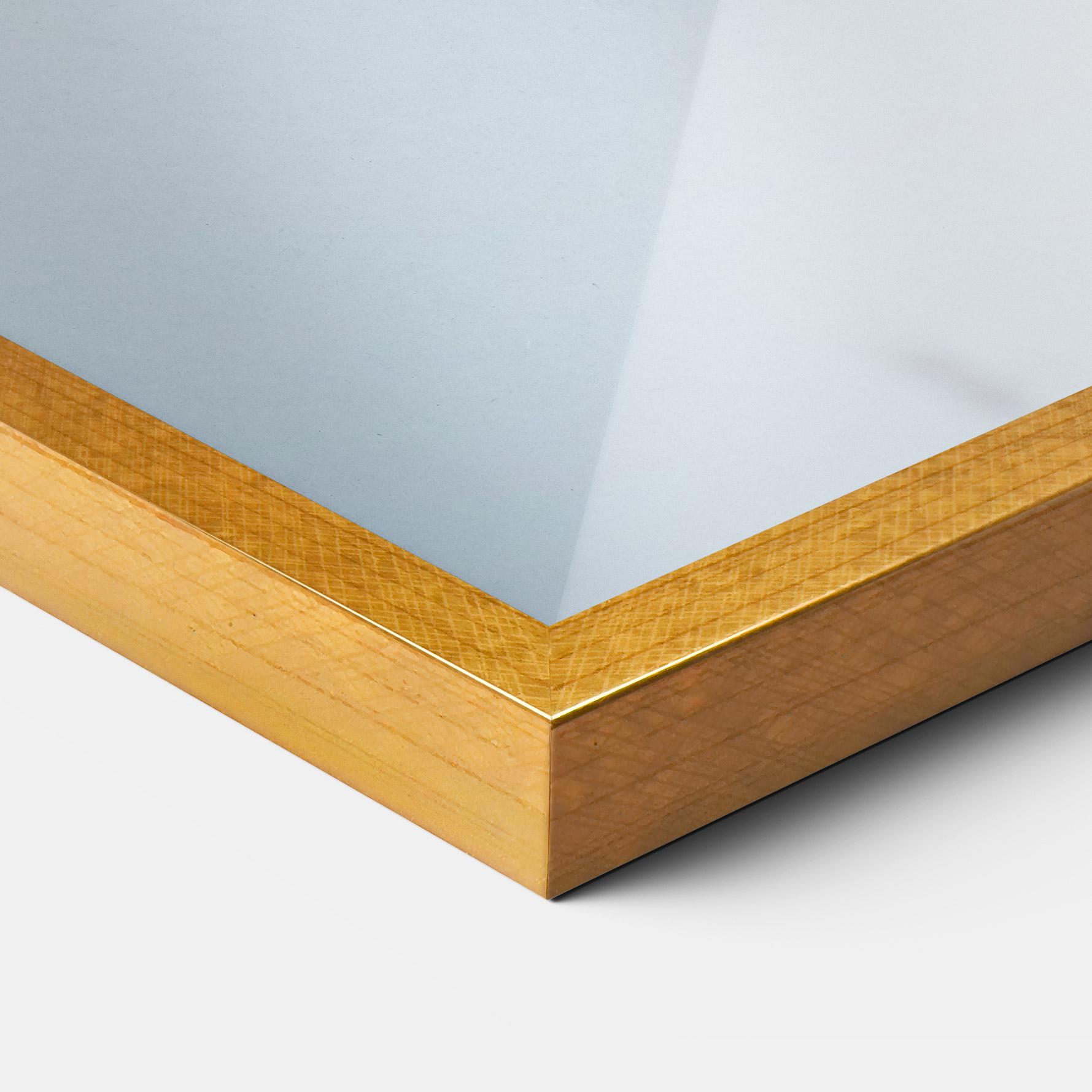 Keretezett Poszter Wolf Head mockup 3