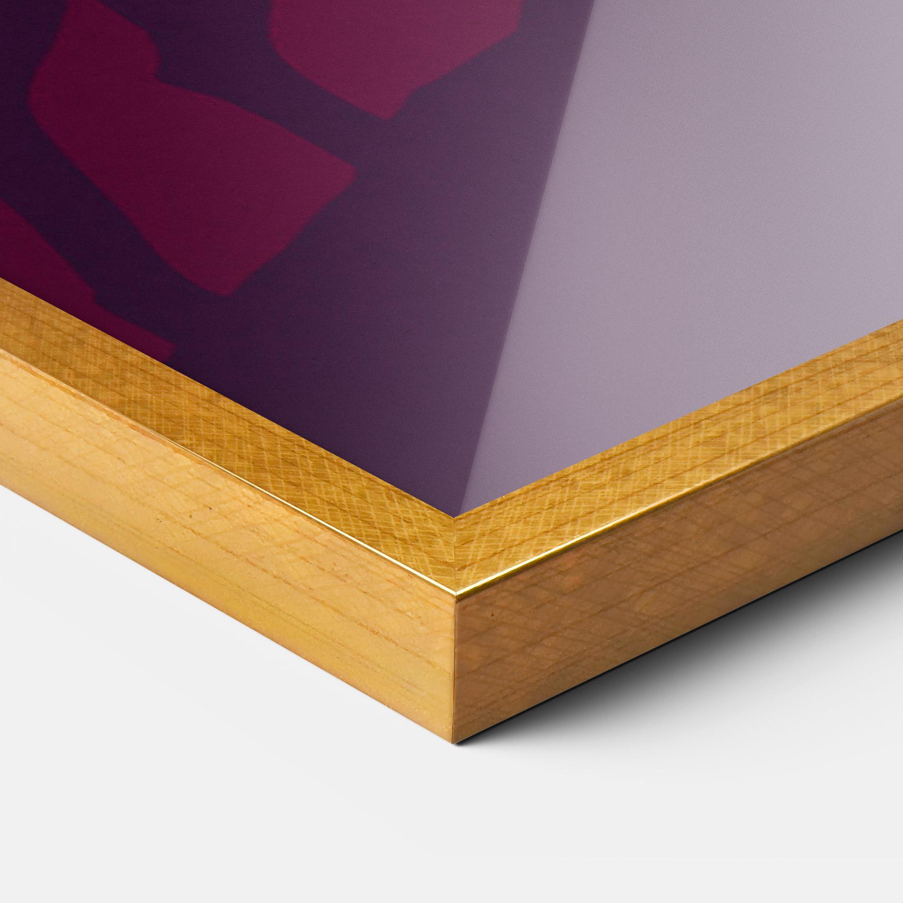 Keretezett Poszter Wolf Pink Moon mockup 3