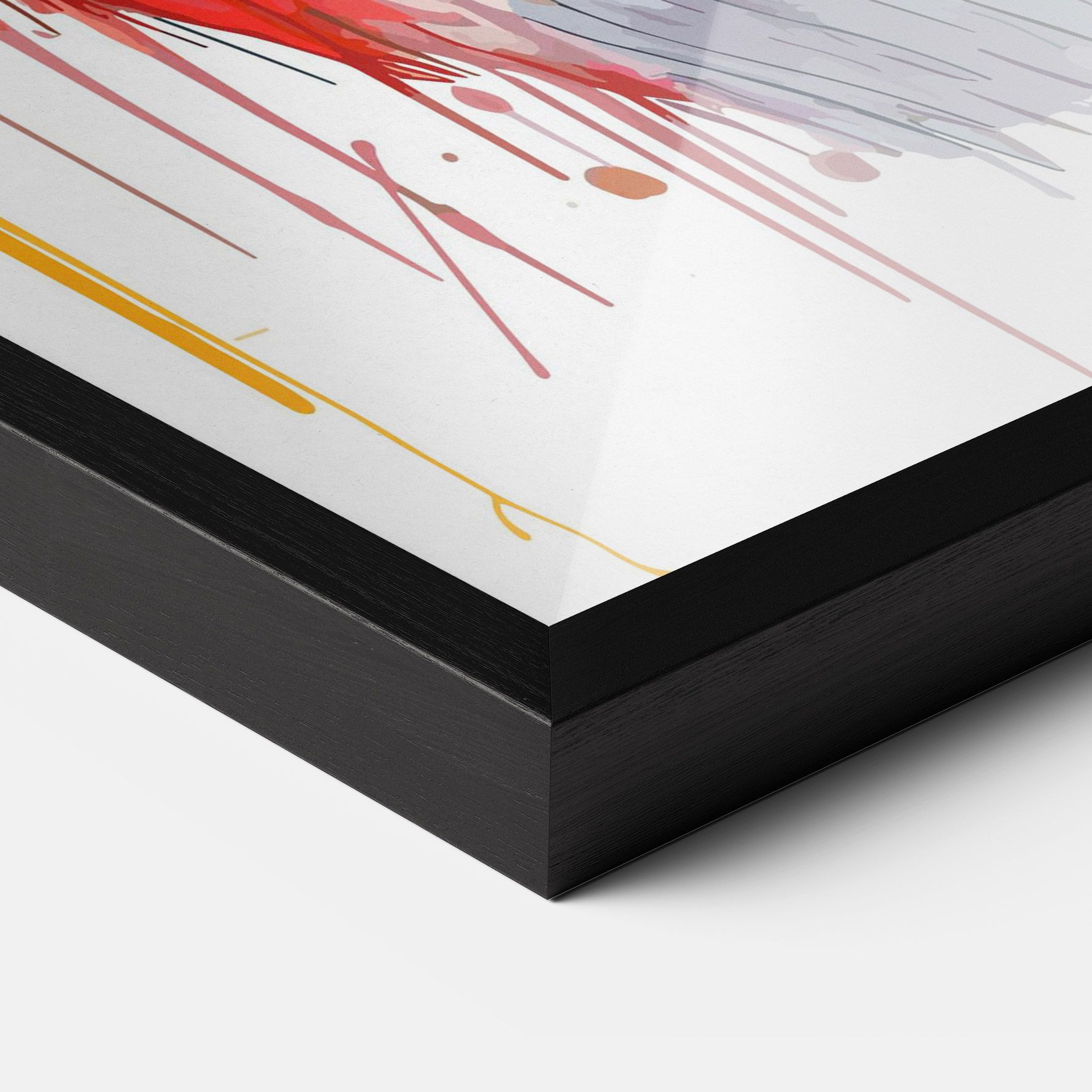 Watercolor Wolf mockup 3