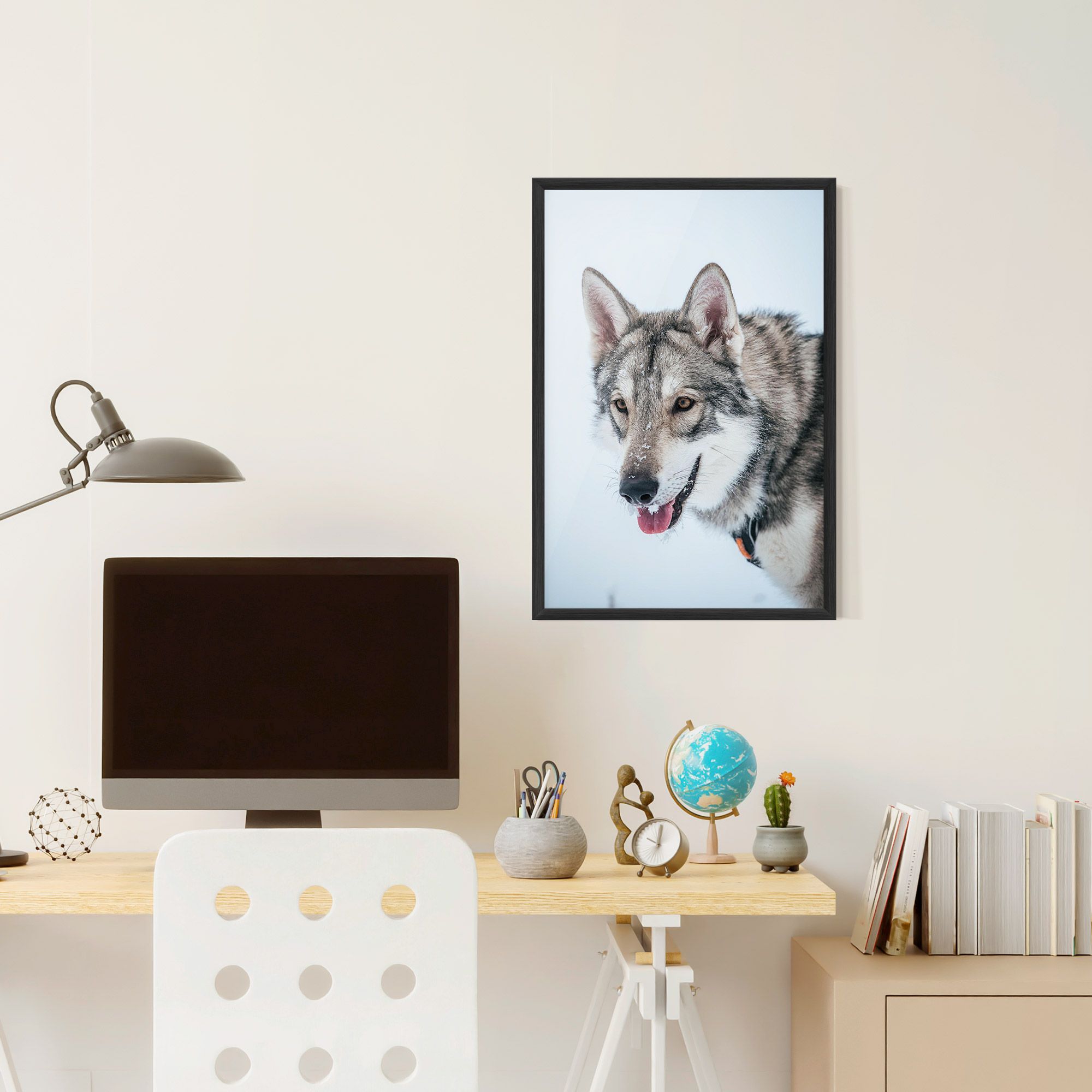 Wolf Head mockup 6