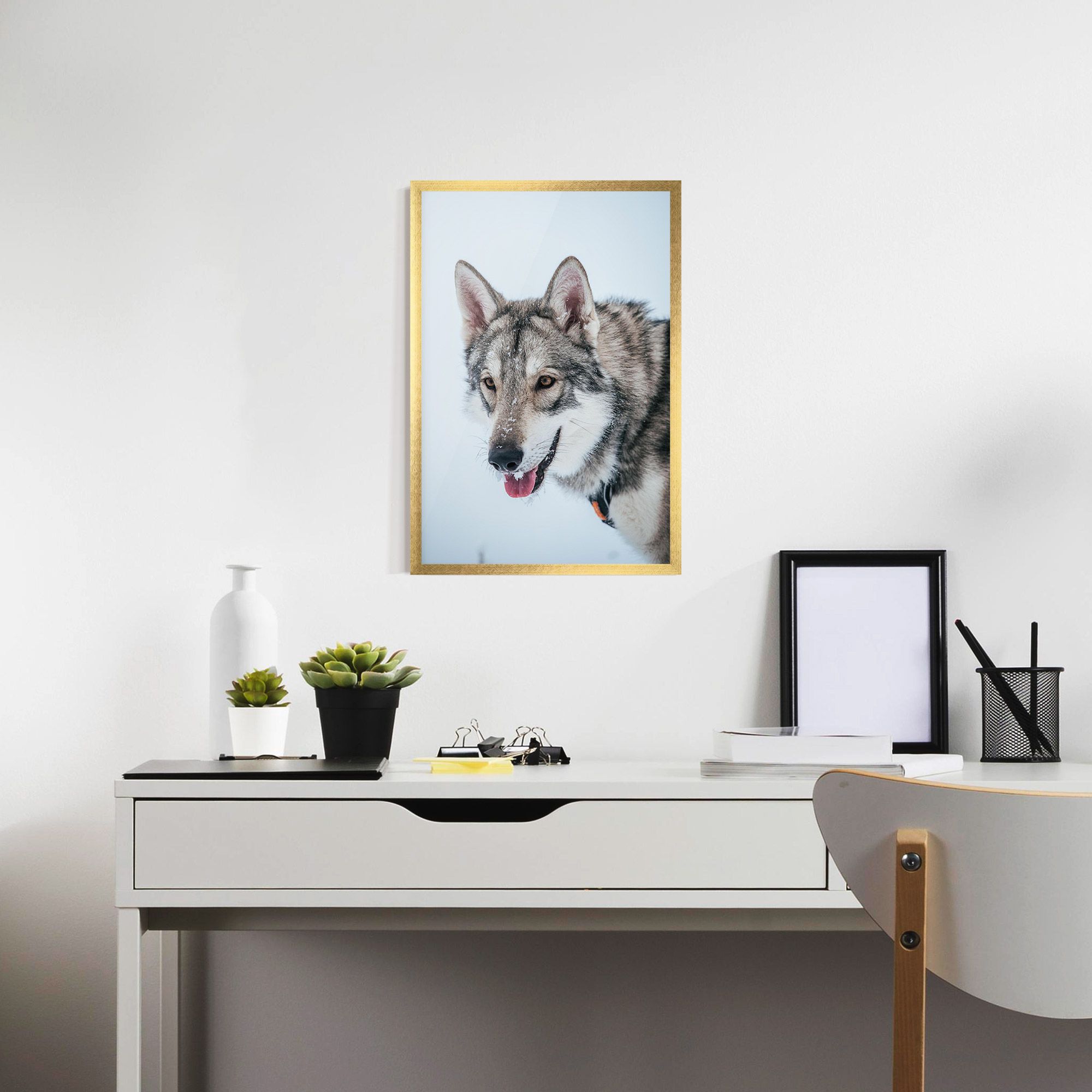 Wolf Head mockup 7