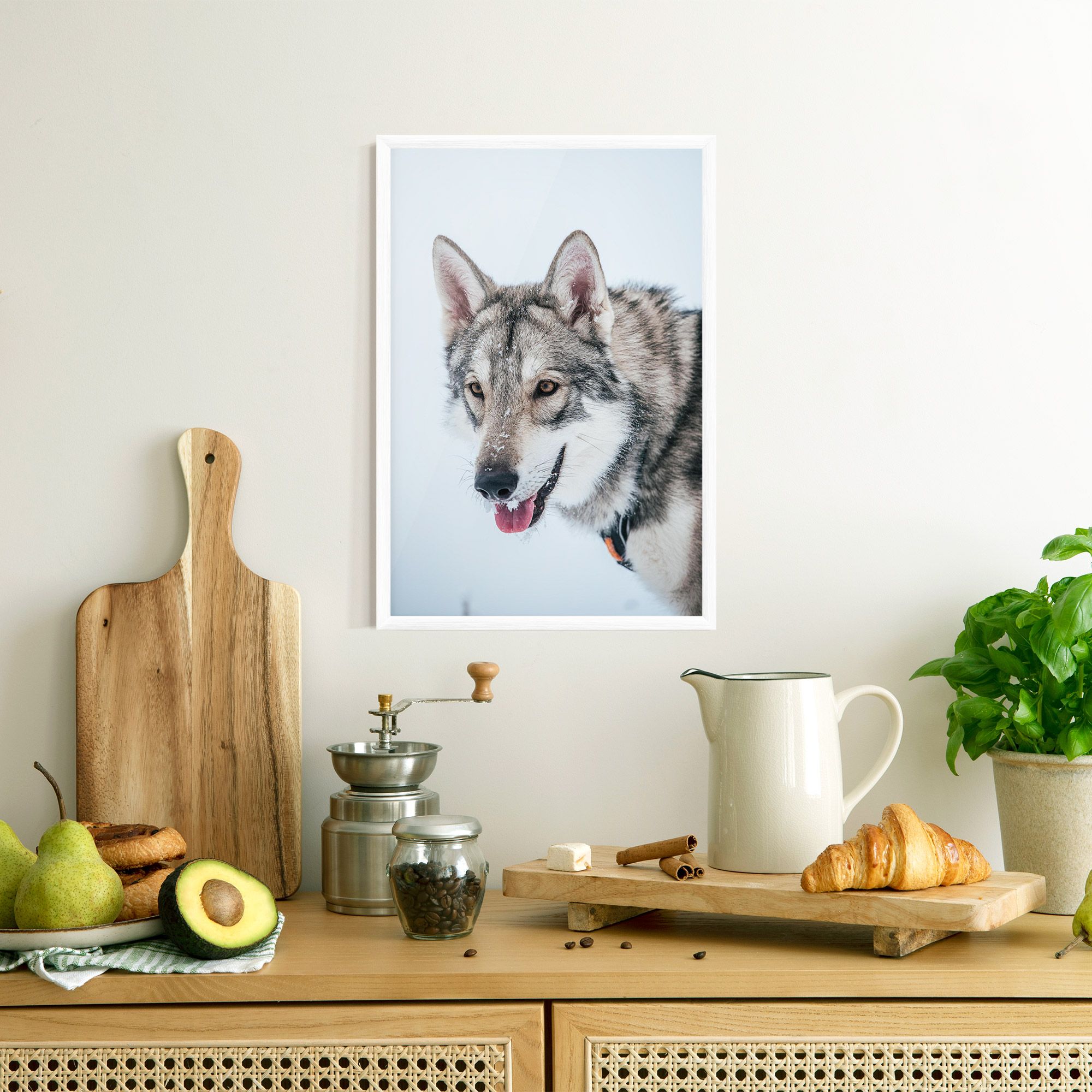 Wolf Head mockup 8