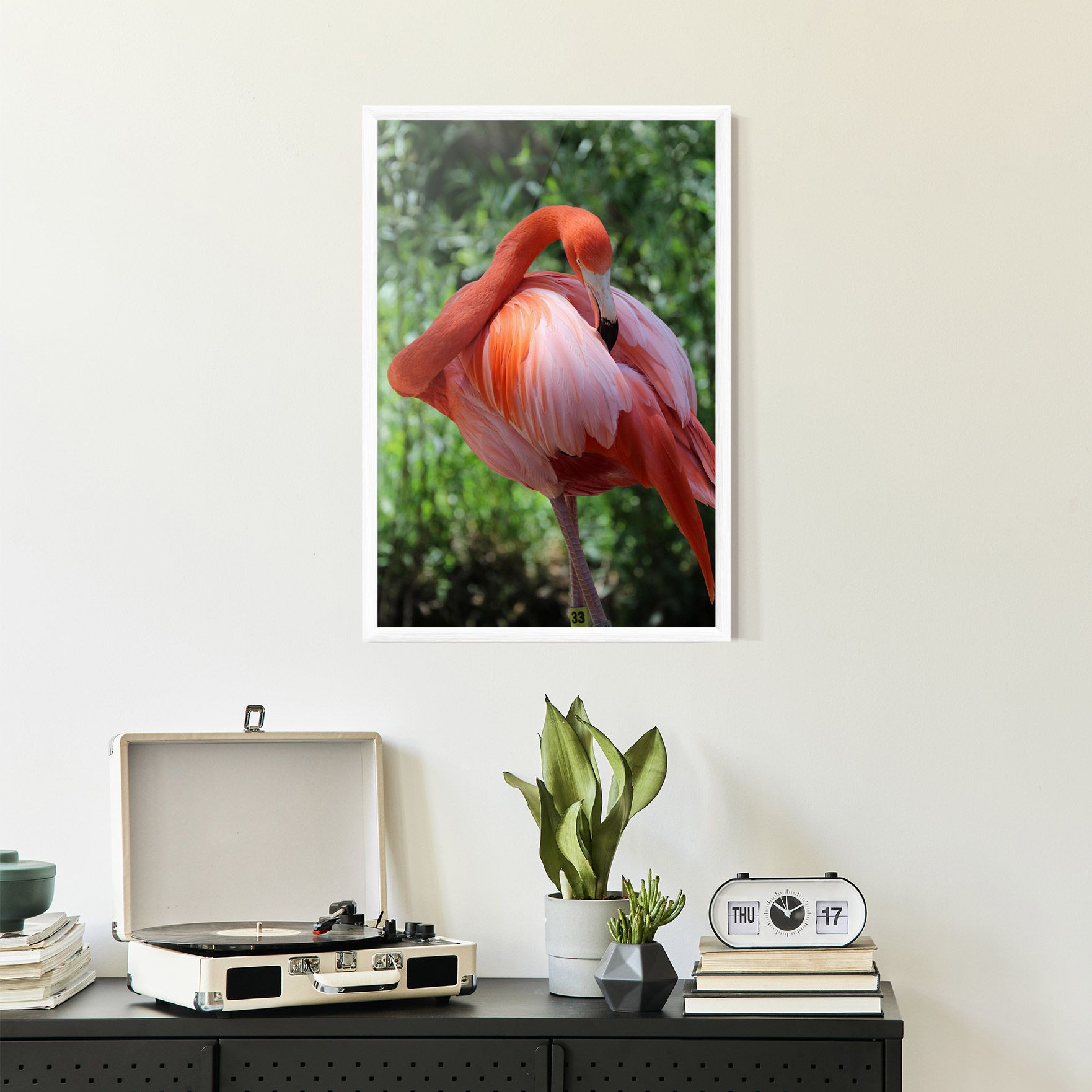 Red Flamingo mockup 2