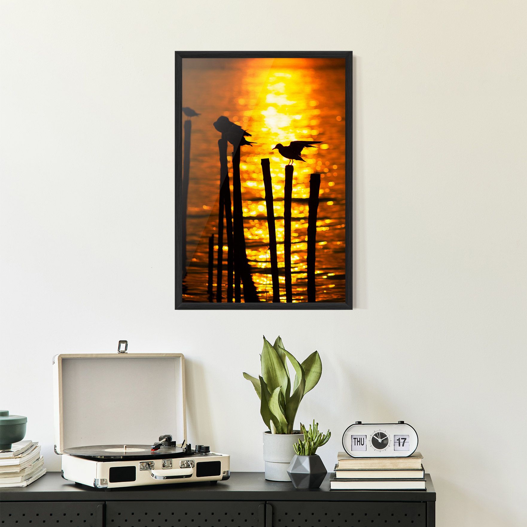 Silhouettes Birds mockup 2