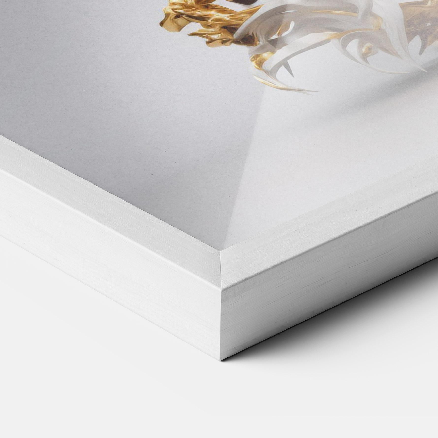 Keretezett Poszter Gold 3d Eagle mockup 3