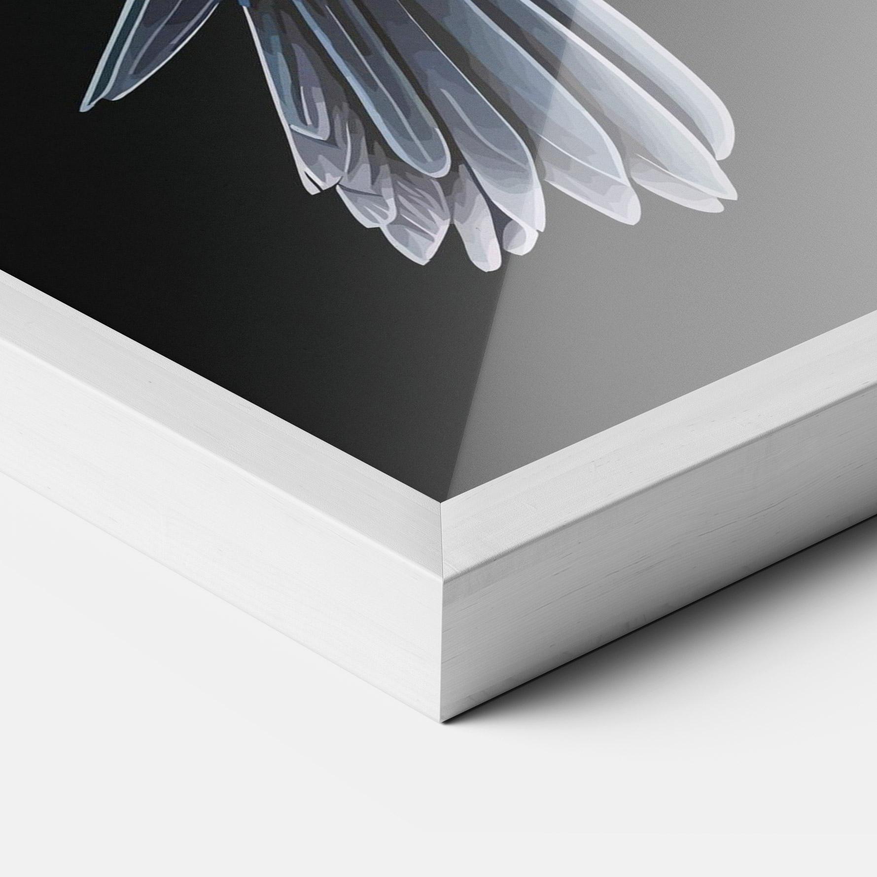 Keretezett Poszter Green Hummingbird mockup 3