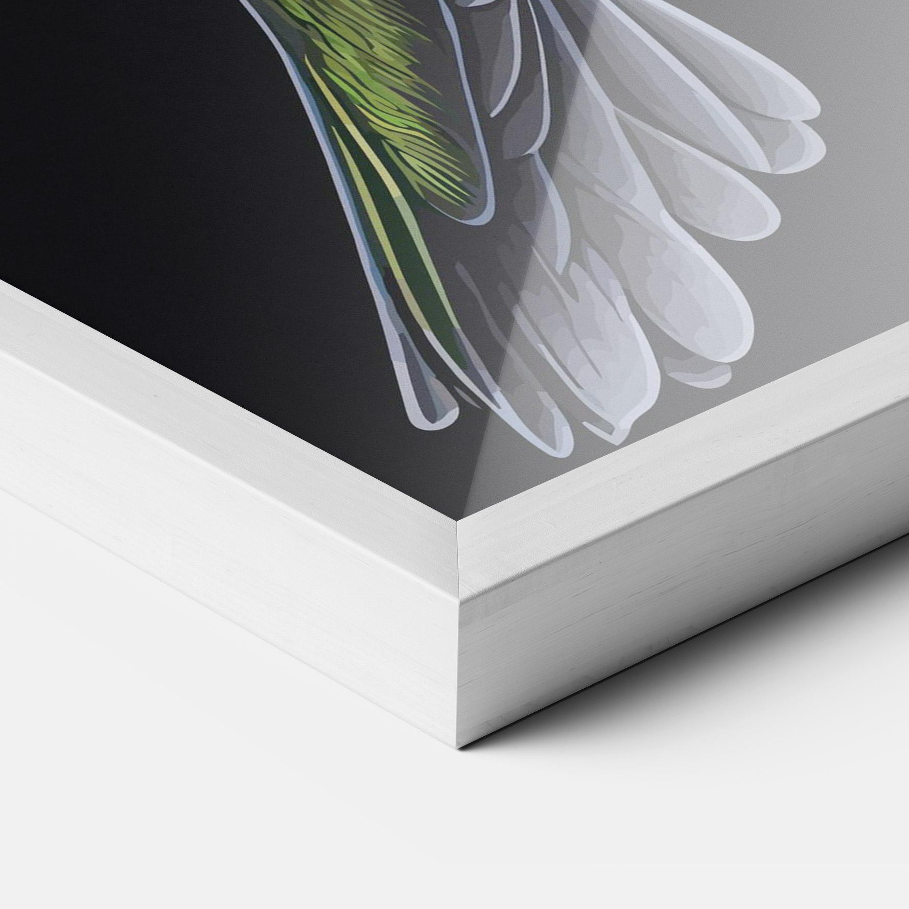 Keretezett Poszter Hummingbird mockup 3