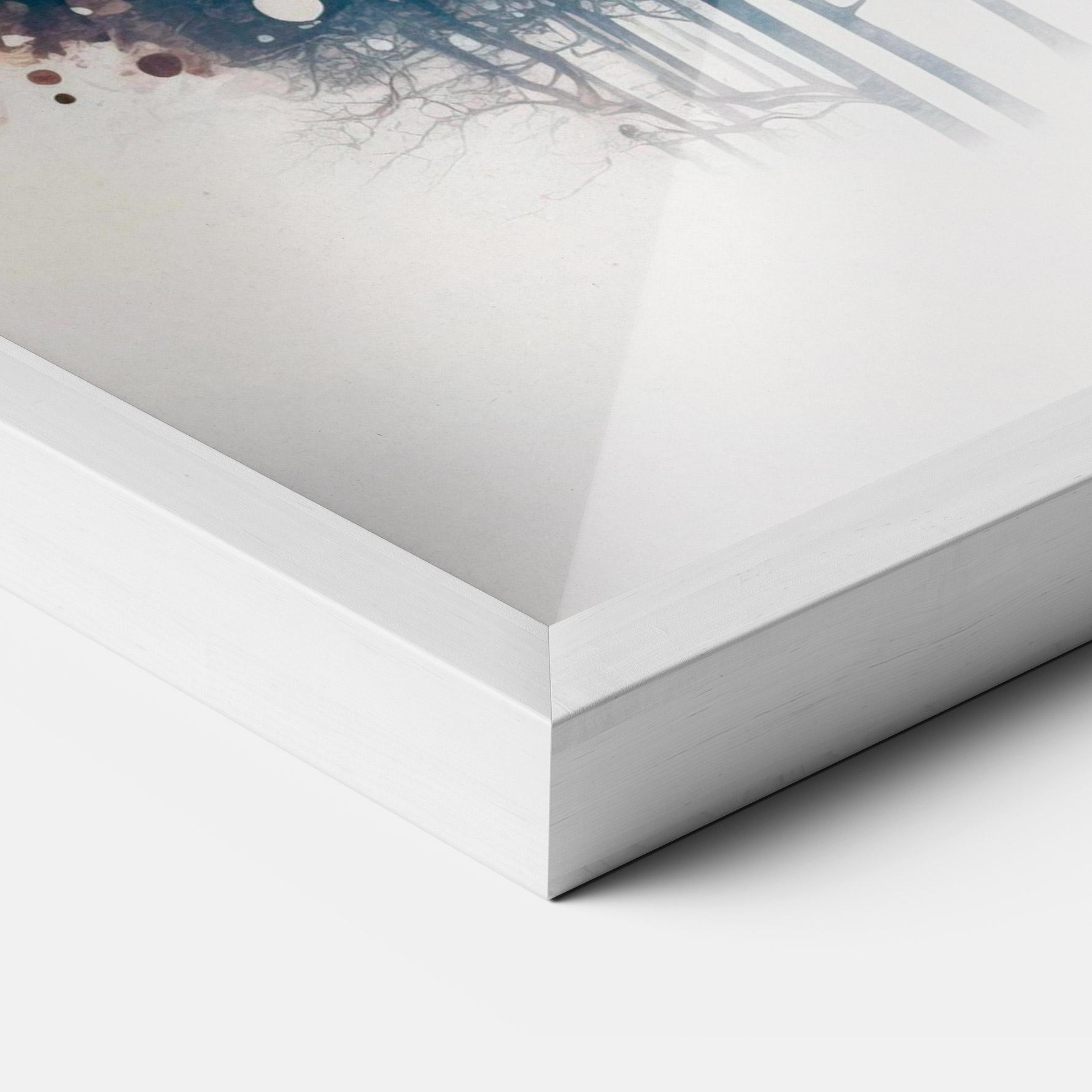 Keretezett Poszter Owl Portrait mockup 3