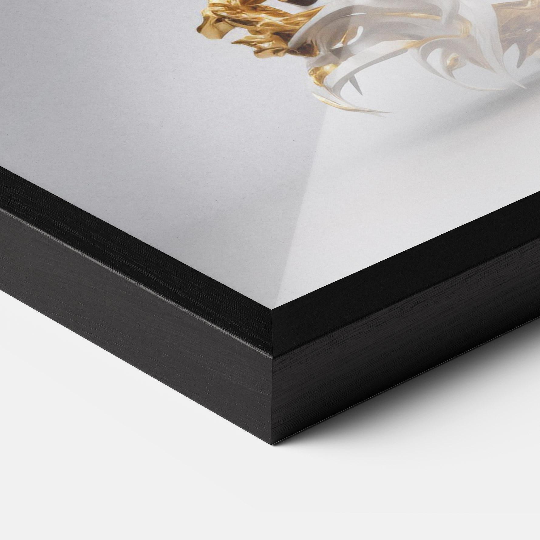 Keretezett Poszter Gold 3d Eagle mockup 3