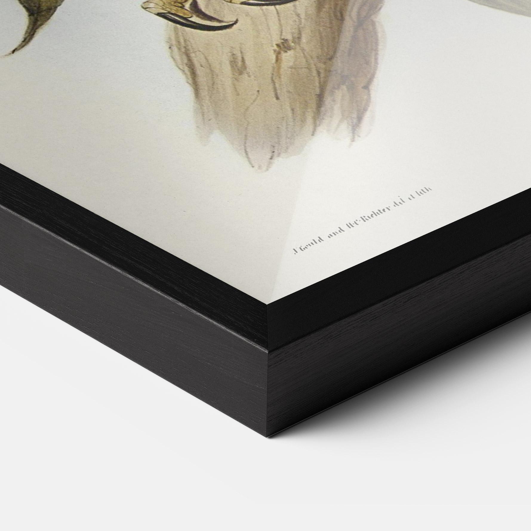 Keretezett Poszter Owl Family mockup 3