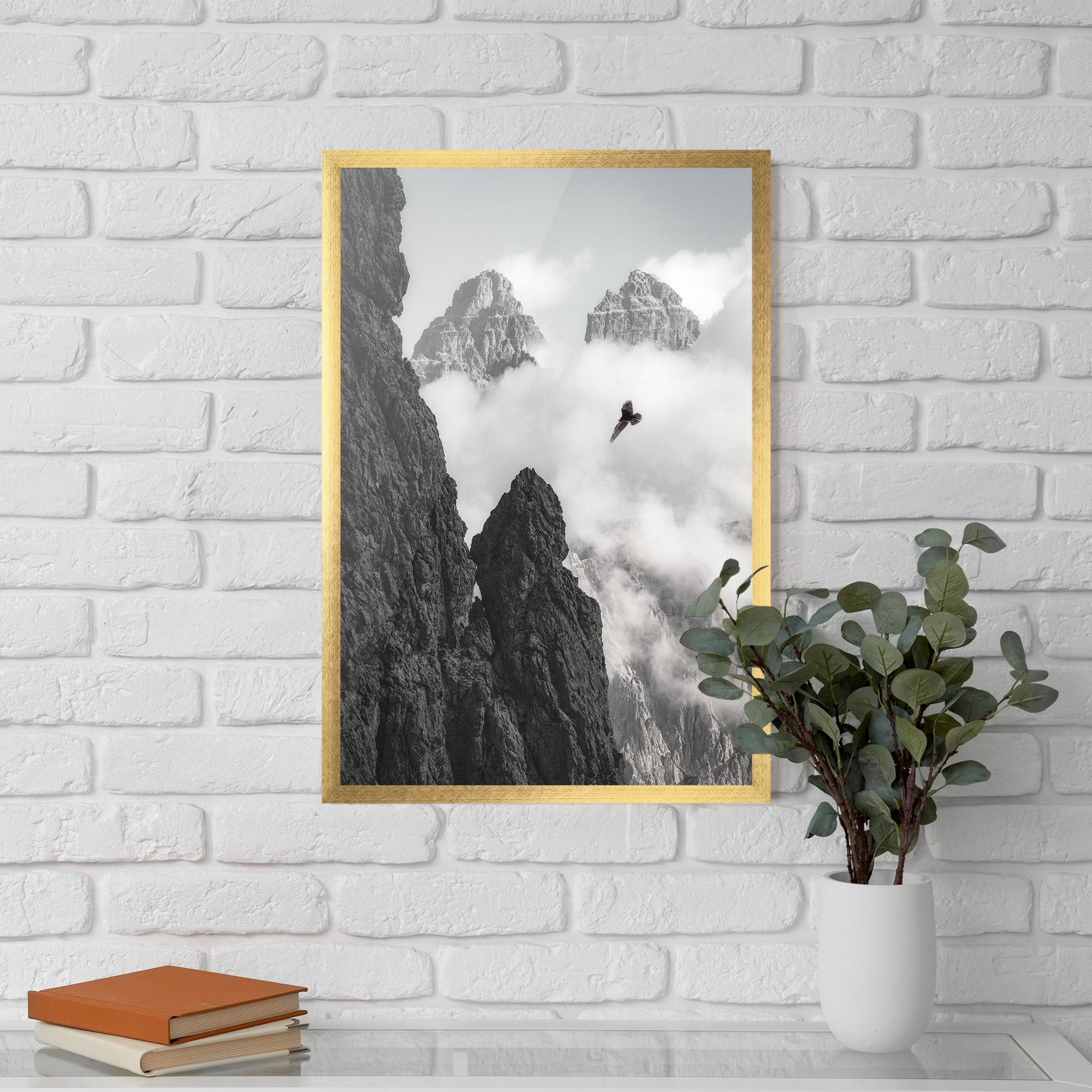 Keretezett Poszter Mountain Eagle mockup 5