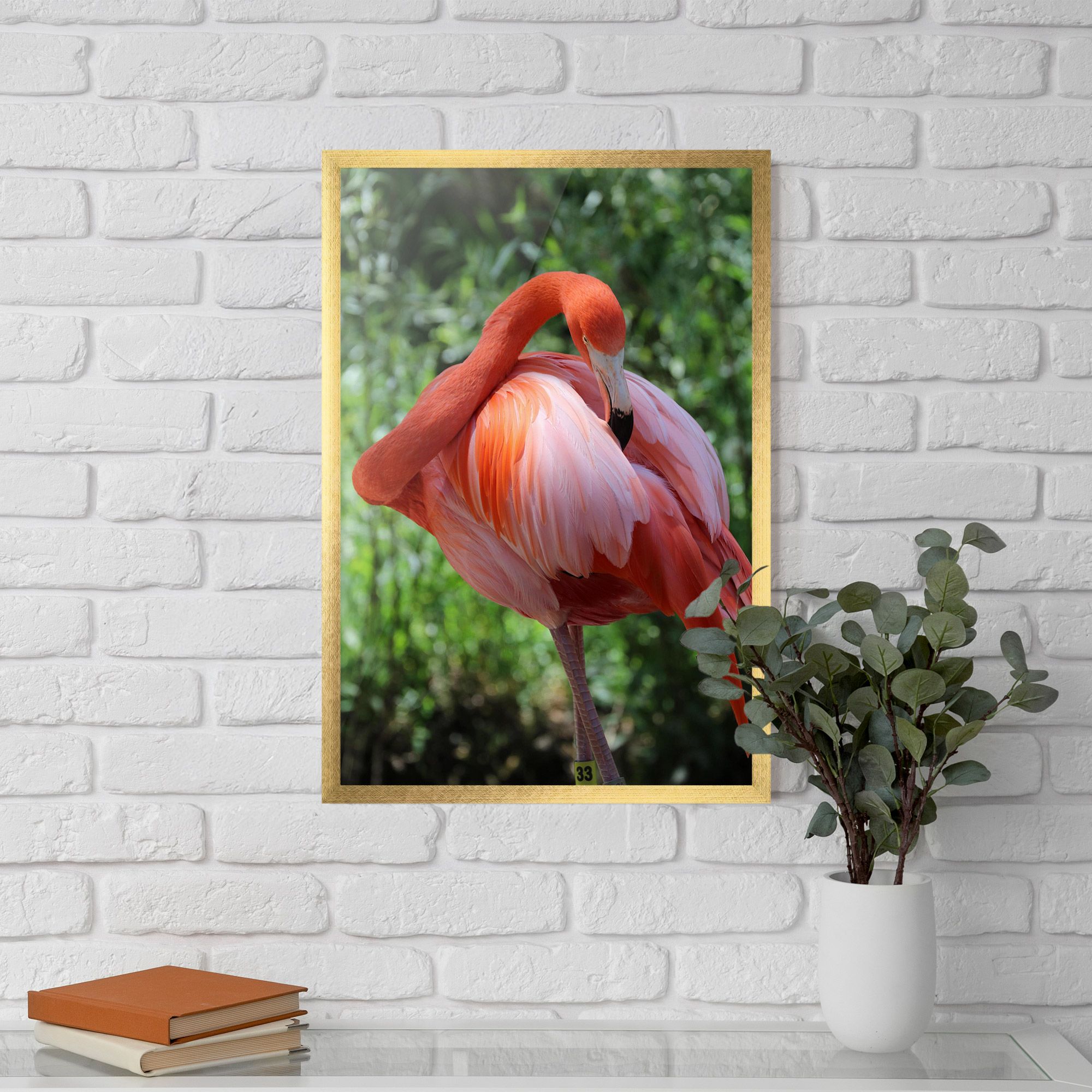 Red Flamingo mockup 5