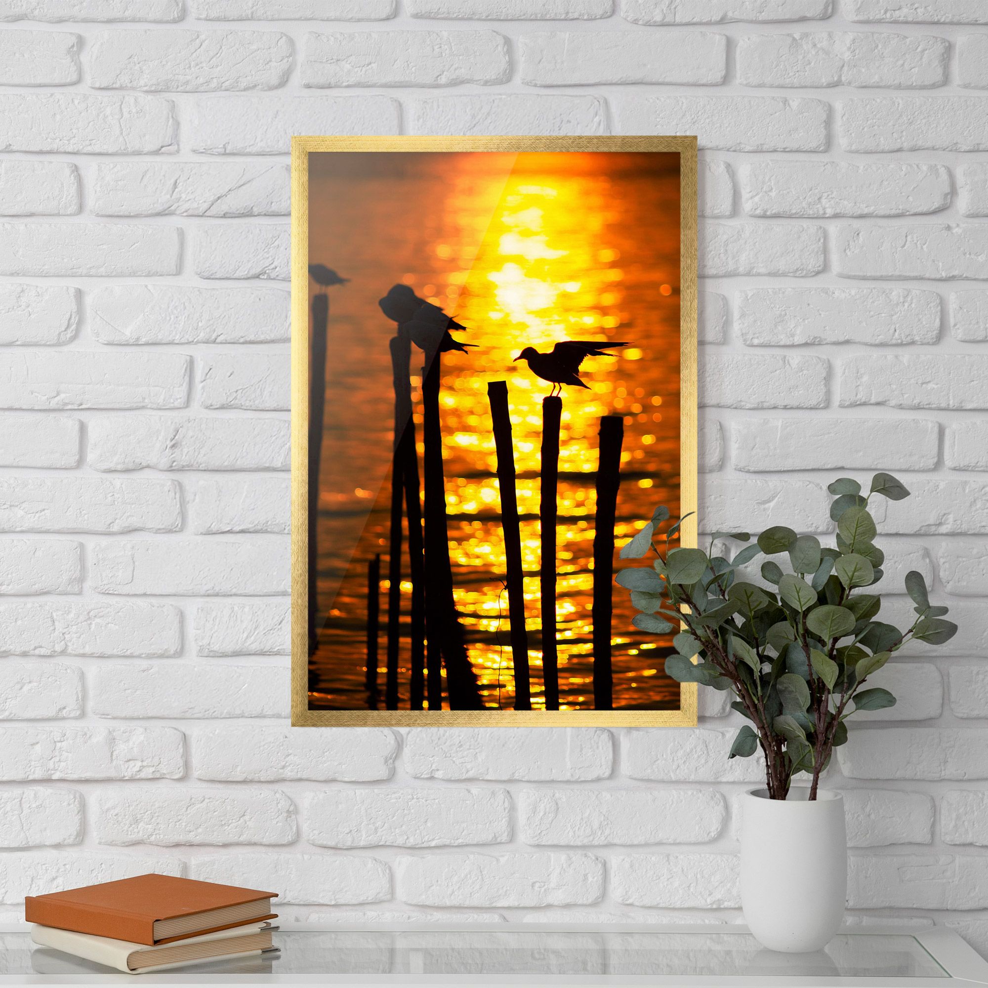 Silhouettes Birds mockup 5