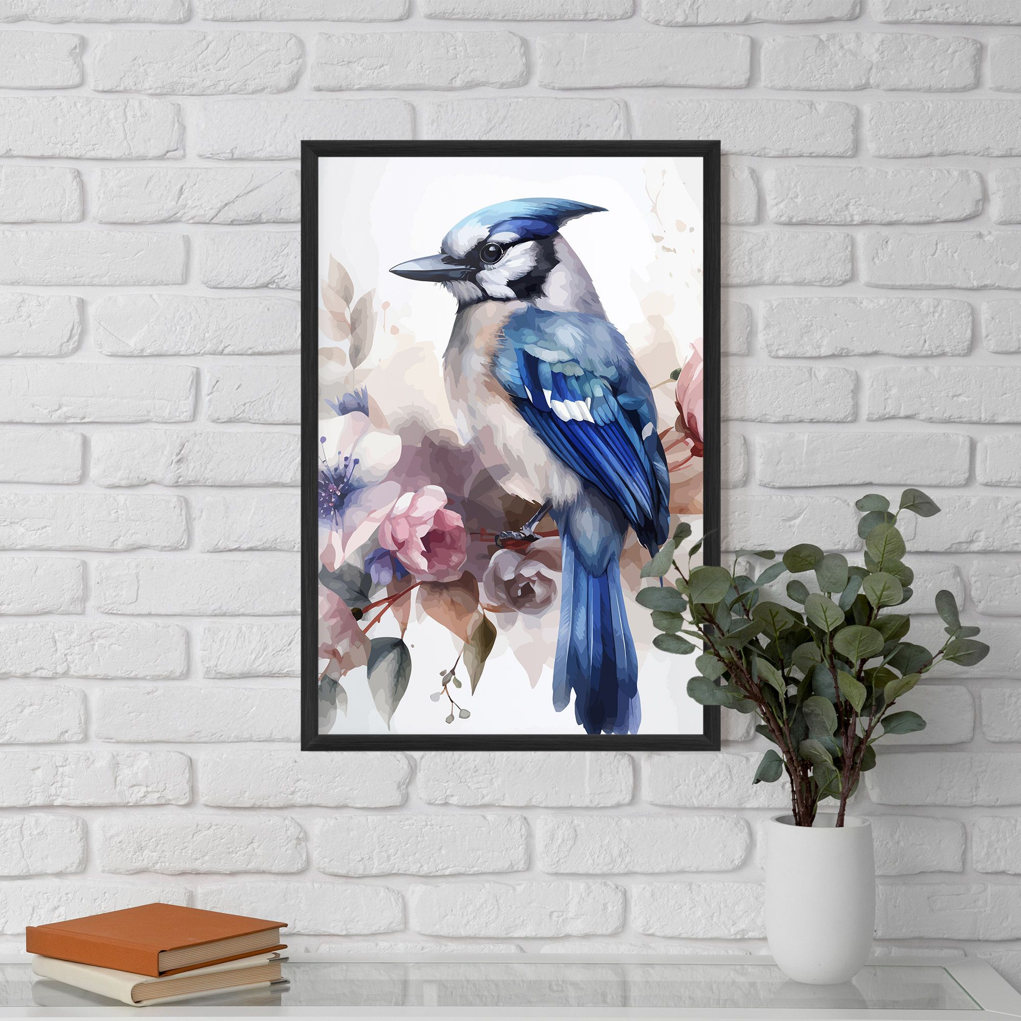 Bird Pretty Blue mockup 5