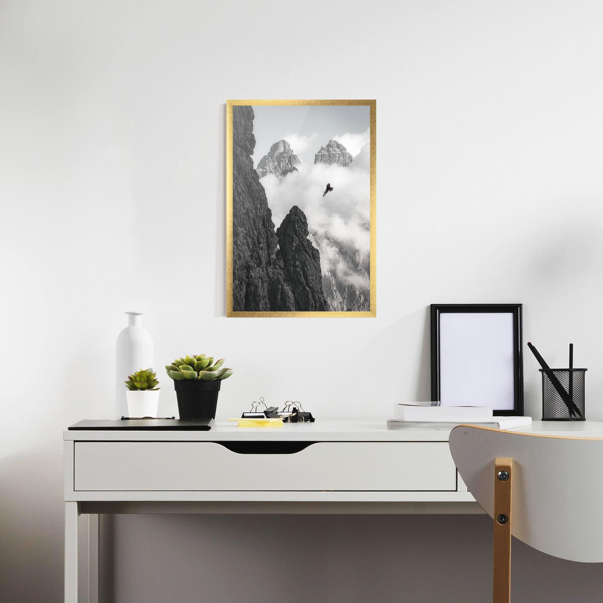 Keretezett Poszter Mountain Eagle mockup 7