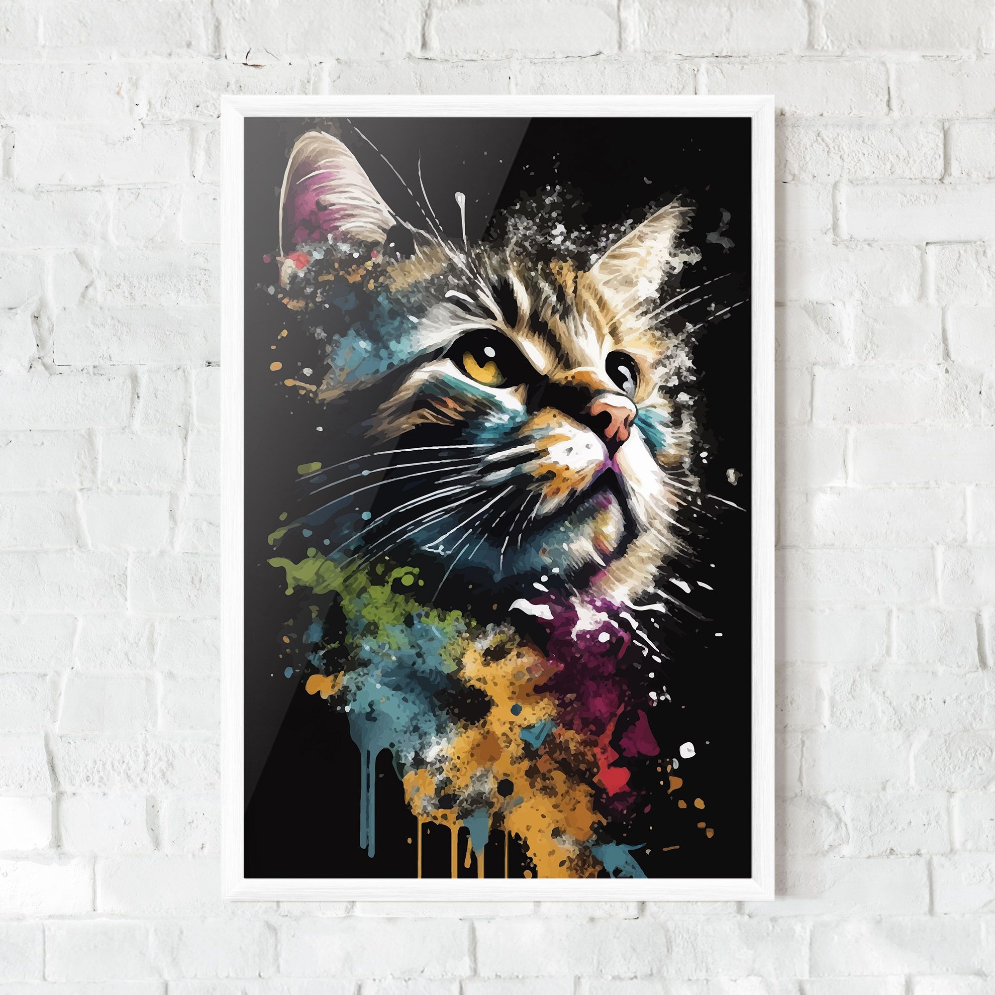 Painted Cat mockup 0
