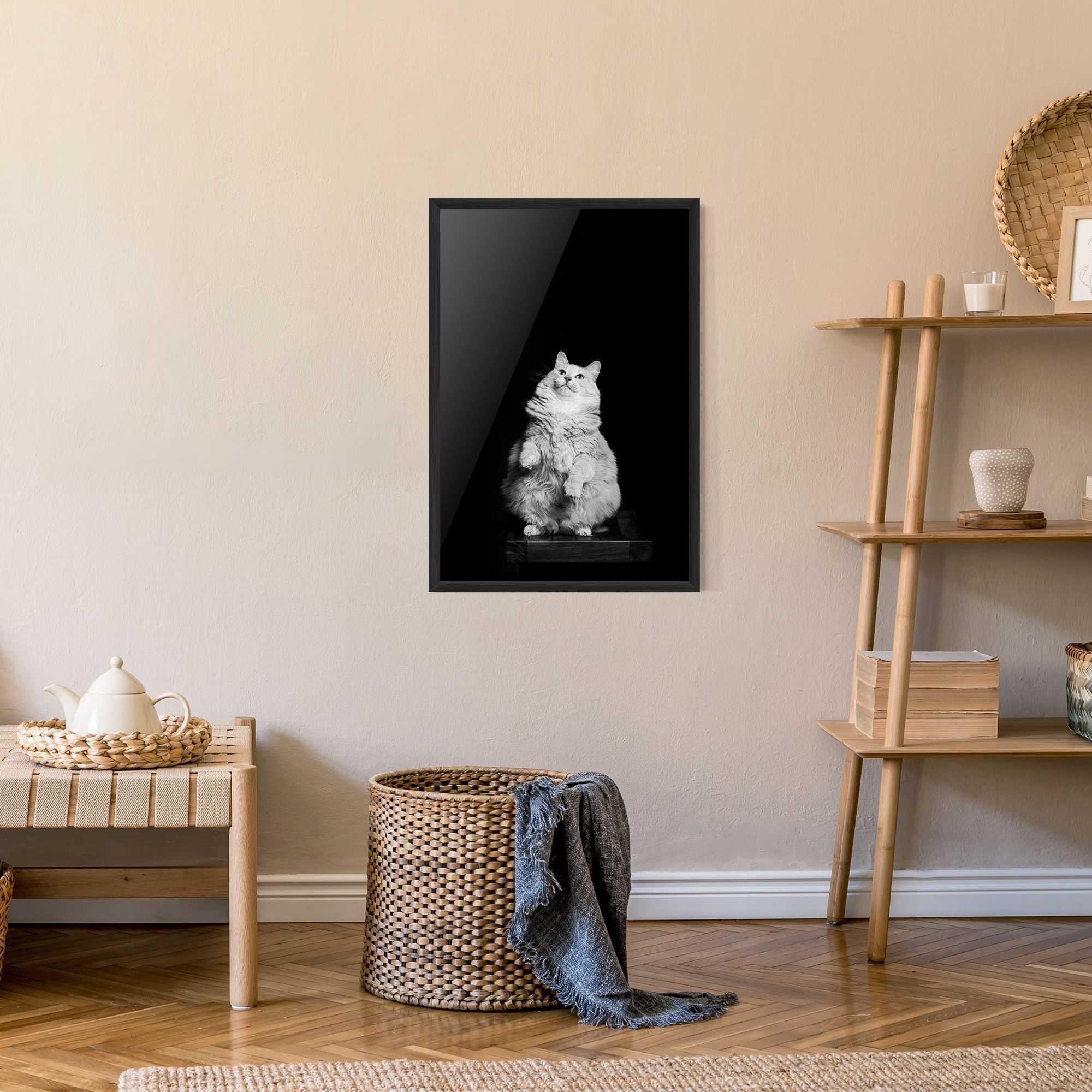 Big Fluffy Cat mockup 9