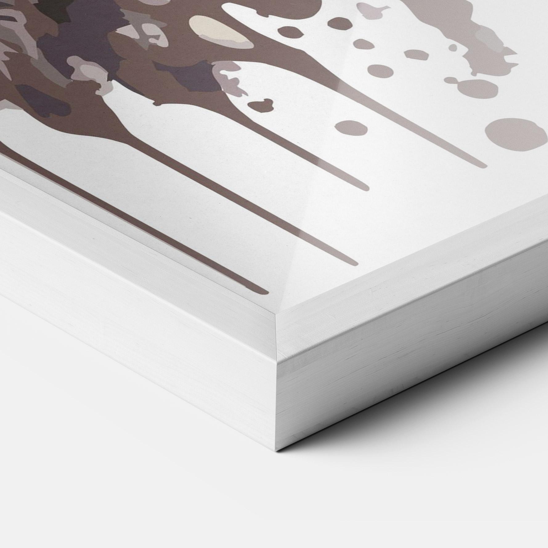 Keretezett Poszter Blue Eyes Cat mockup 3