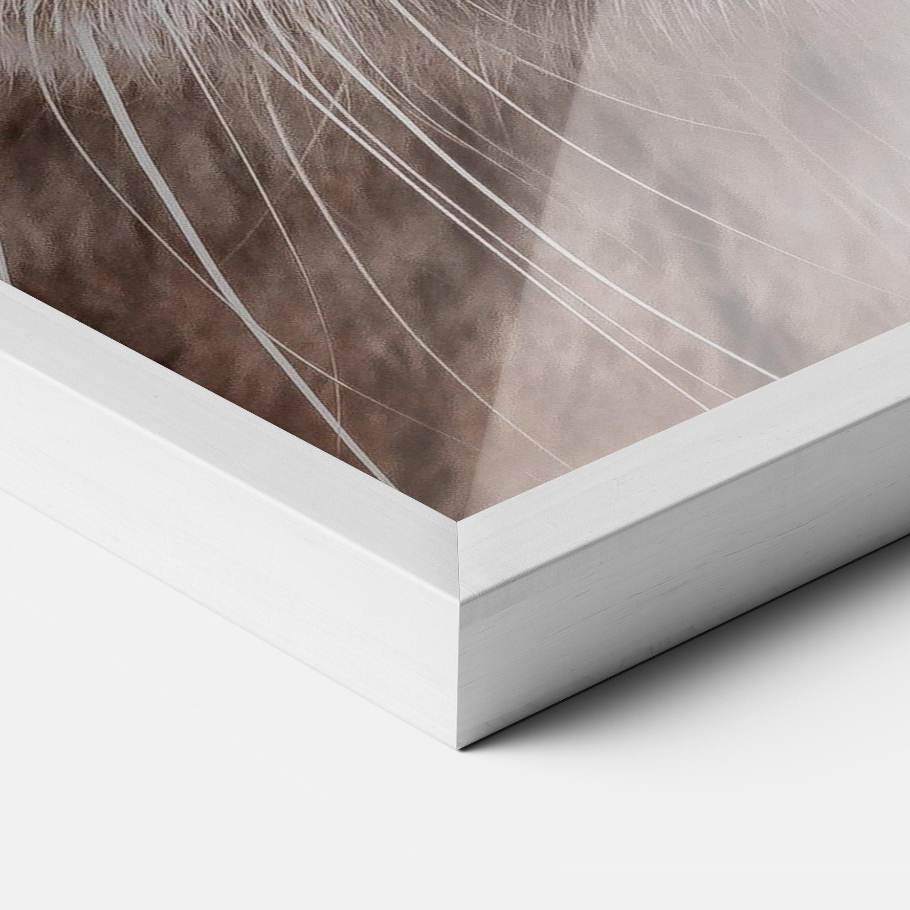 Keretezett Poszter Fire Eyes Cat mockup 3