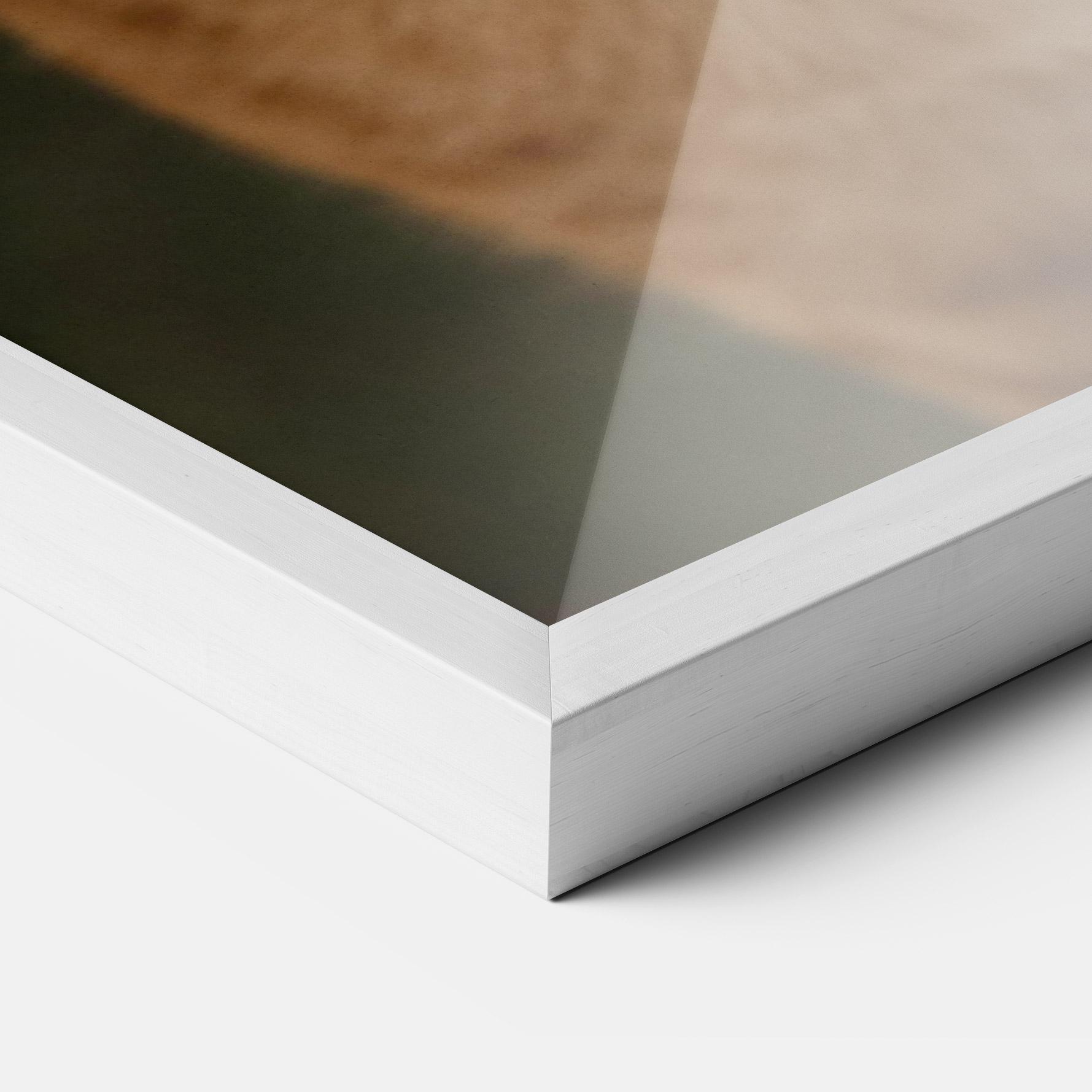 Keretezett Poszter Orange Cat Smiling mockup 3