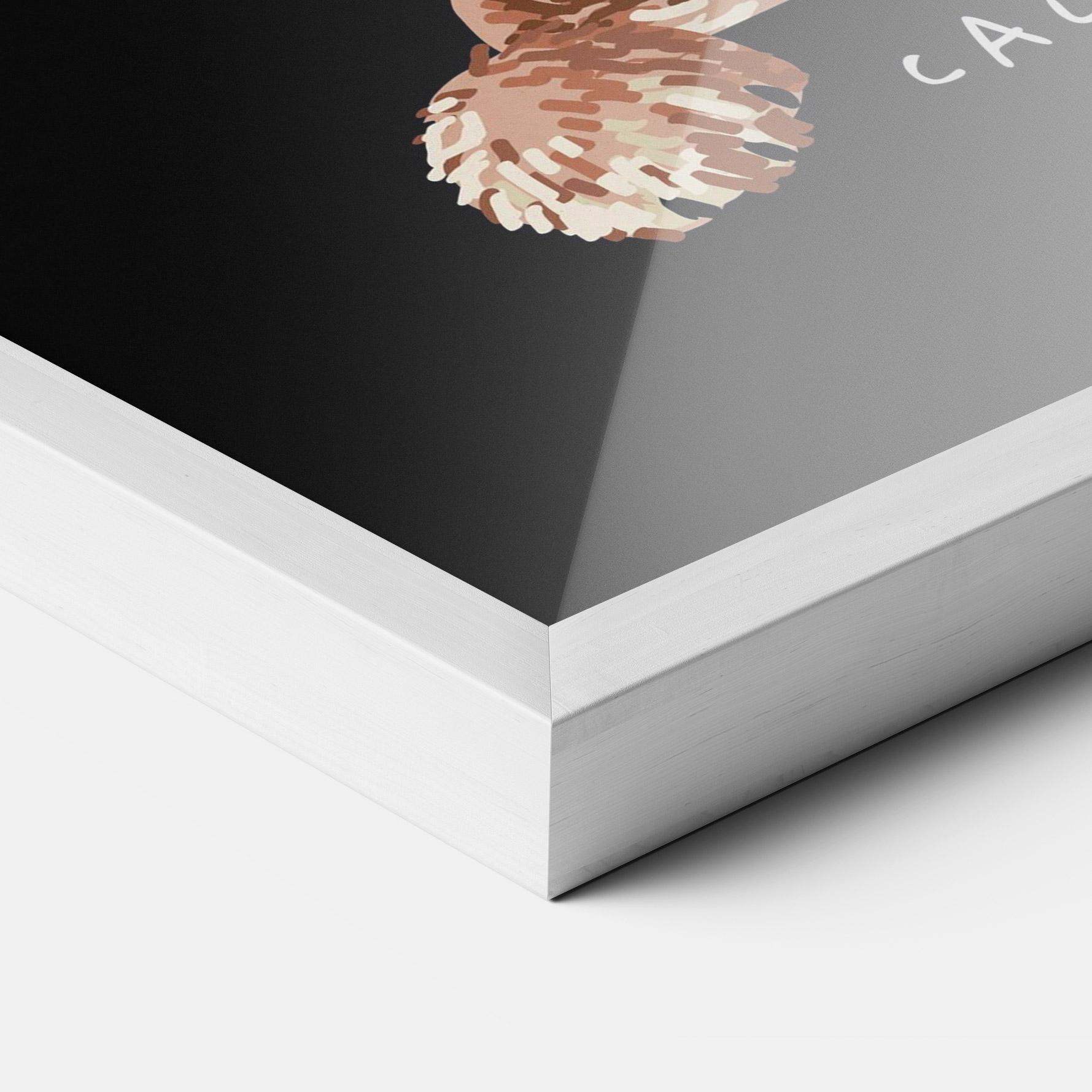 Keretezett Poszter Relax Cat mockup 3