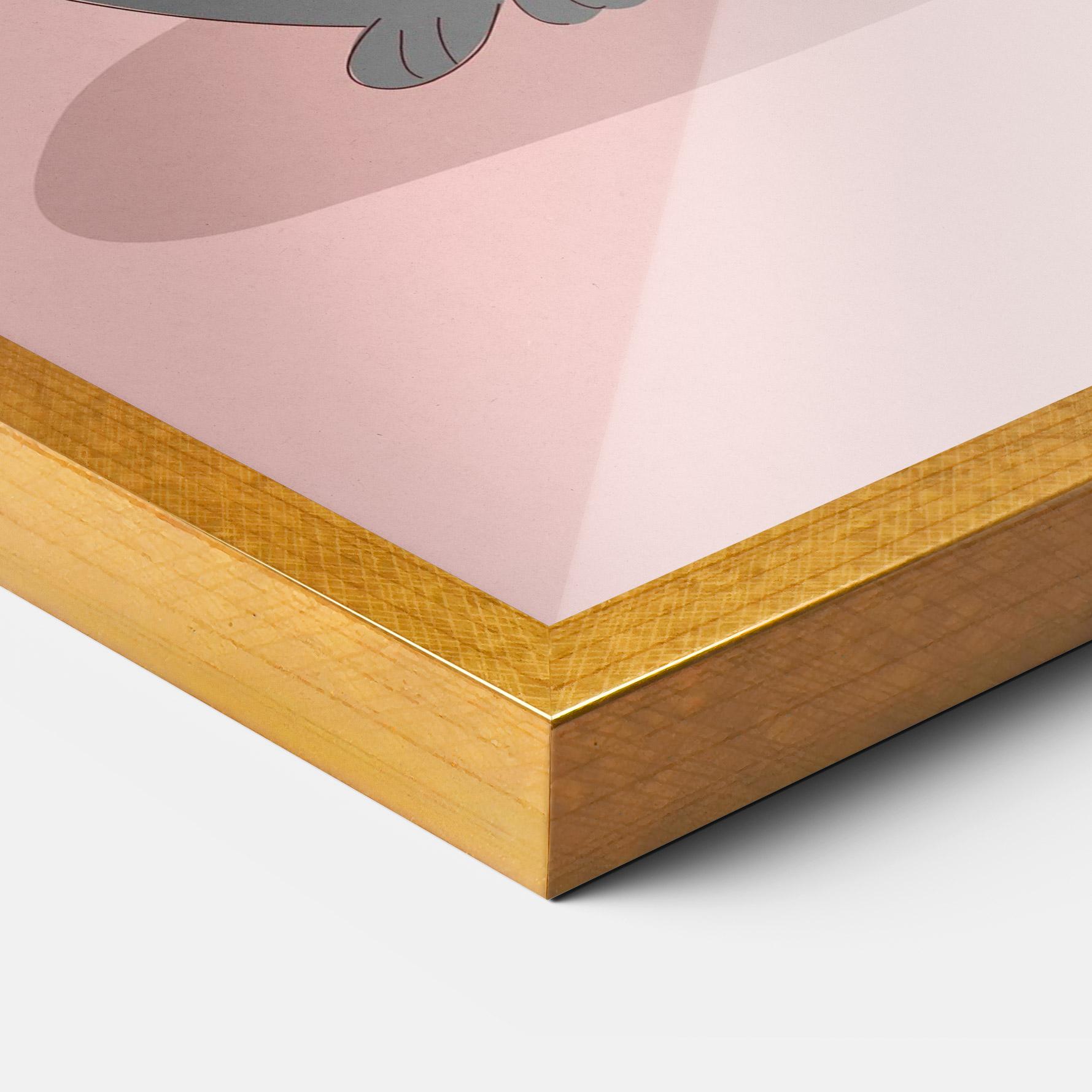 Keretezett Poszter Lover Cats mockup 3