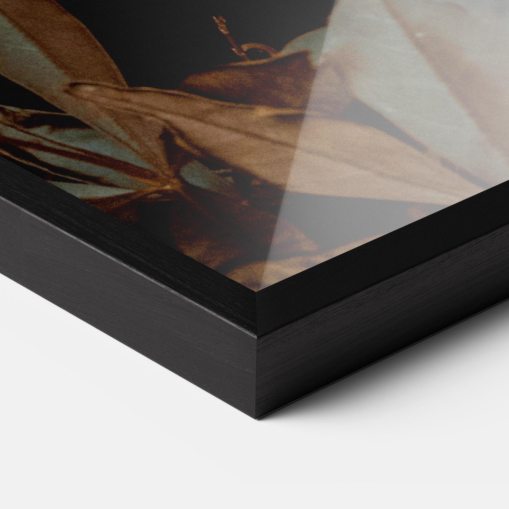 Keretezett Poszter Autumn Orange Cat mockup 3