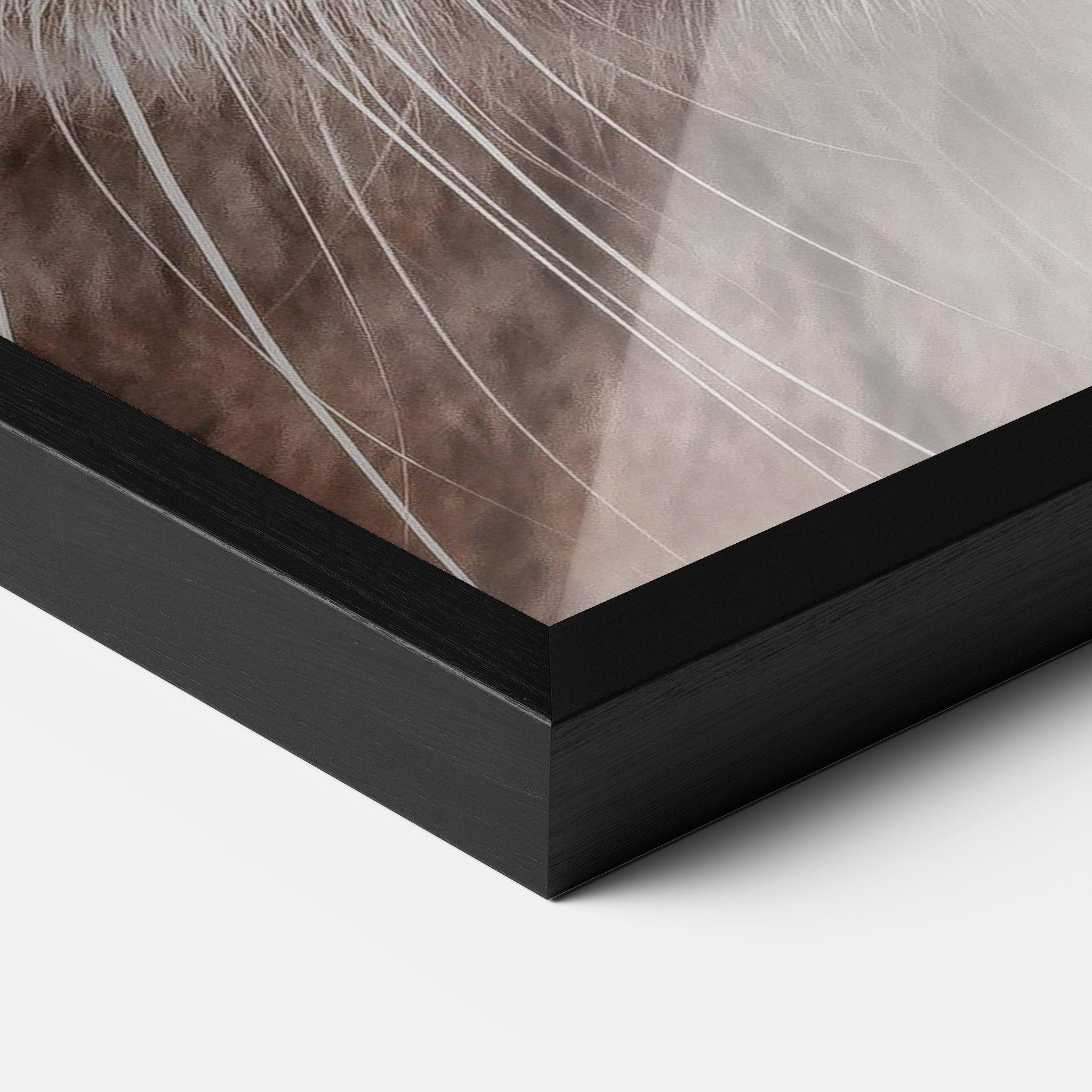 Keretezett Poszter Fire Eyes Cat mockup 3