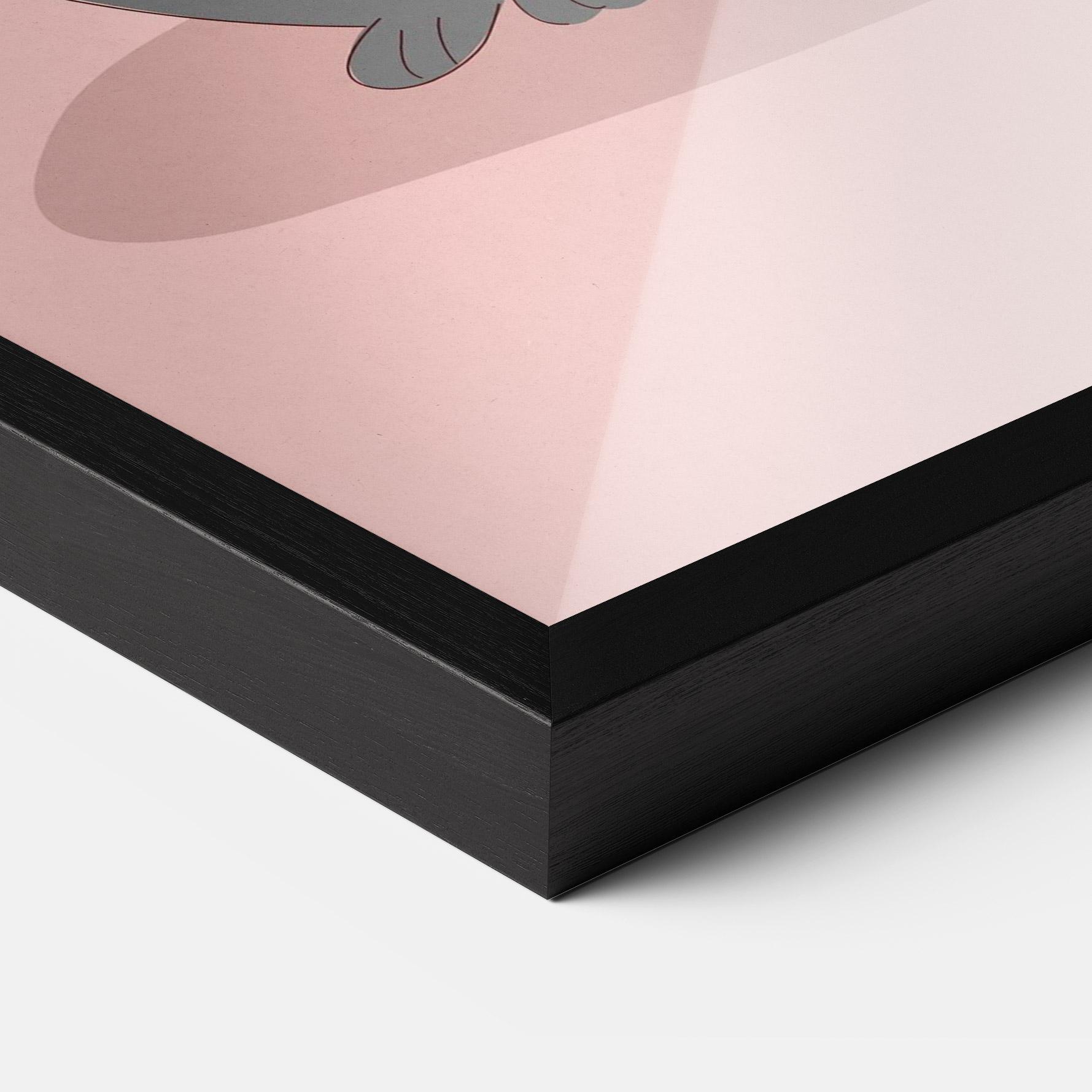 Keretezett Poszter Lover Cats mockup 3