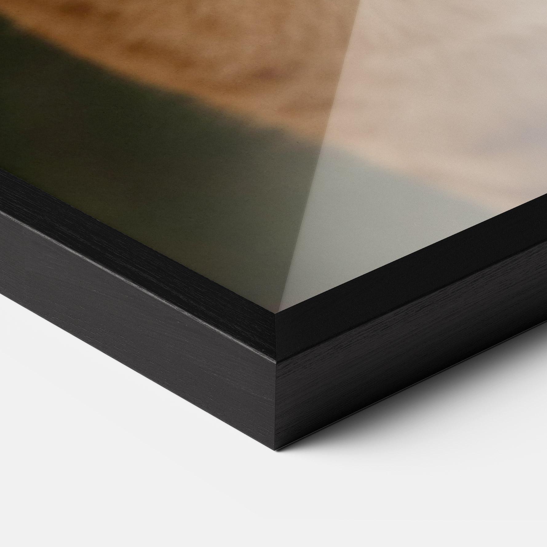 Keretezett Poszter Orange Cat Smiling mockup 3