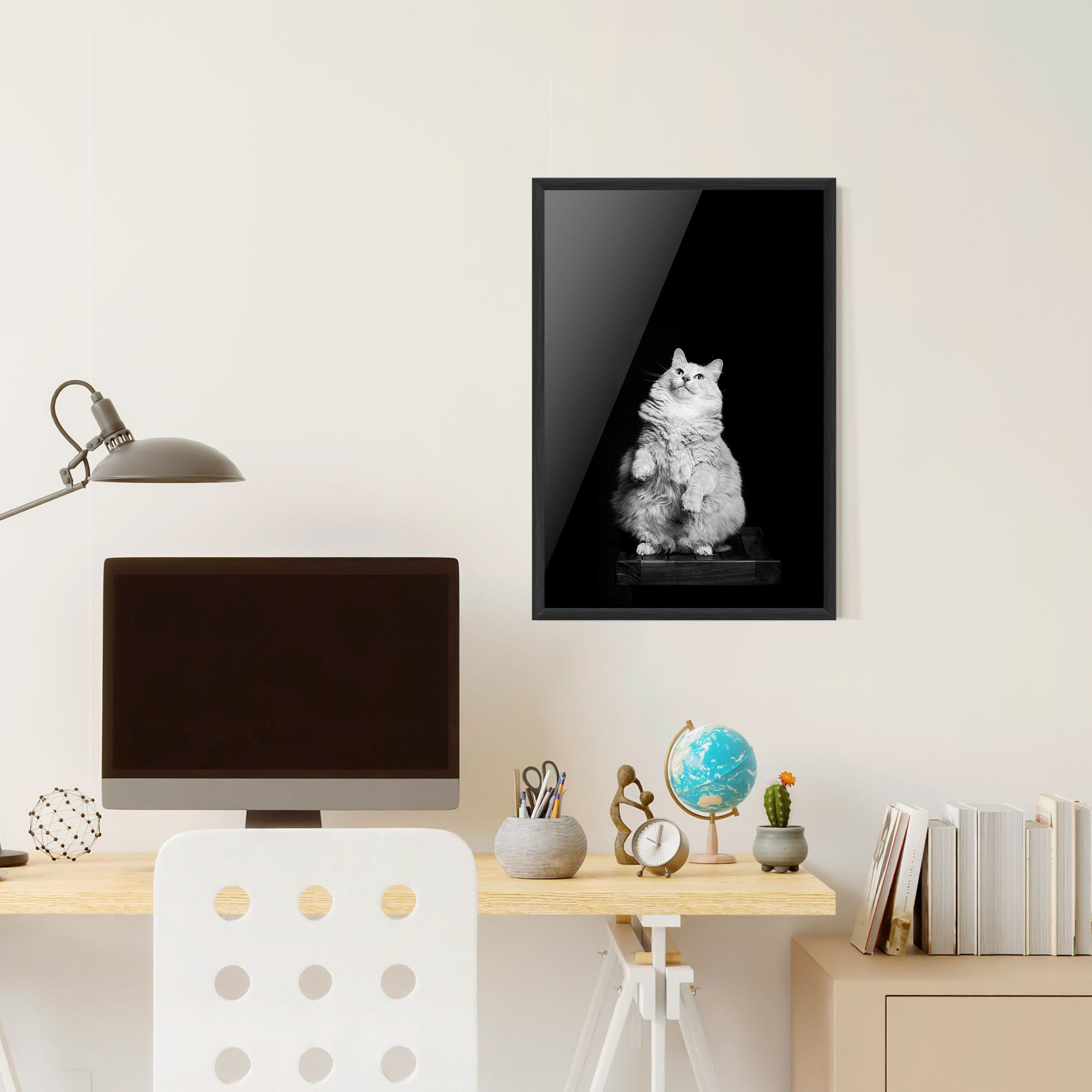 Big Fluffy Cat mockup 6