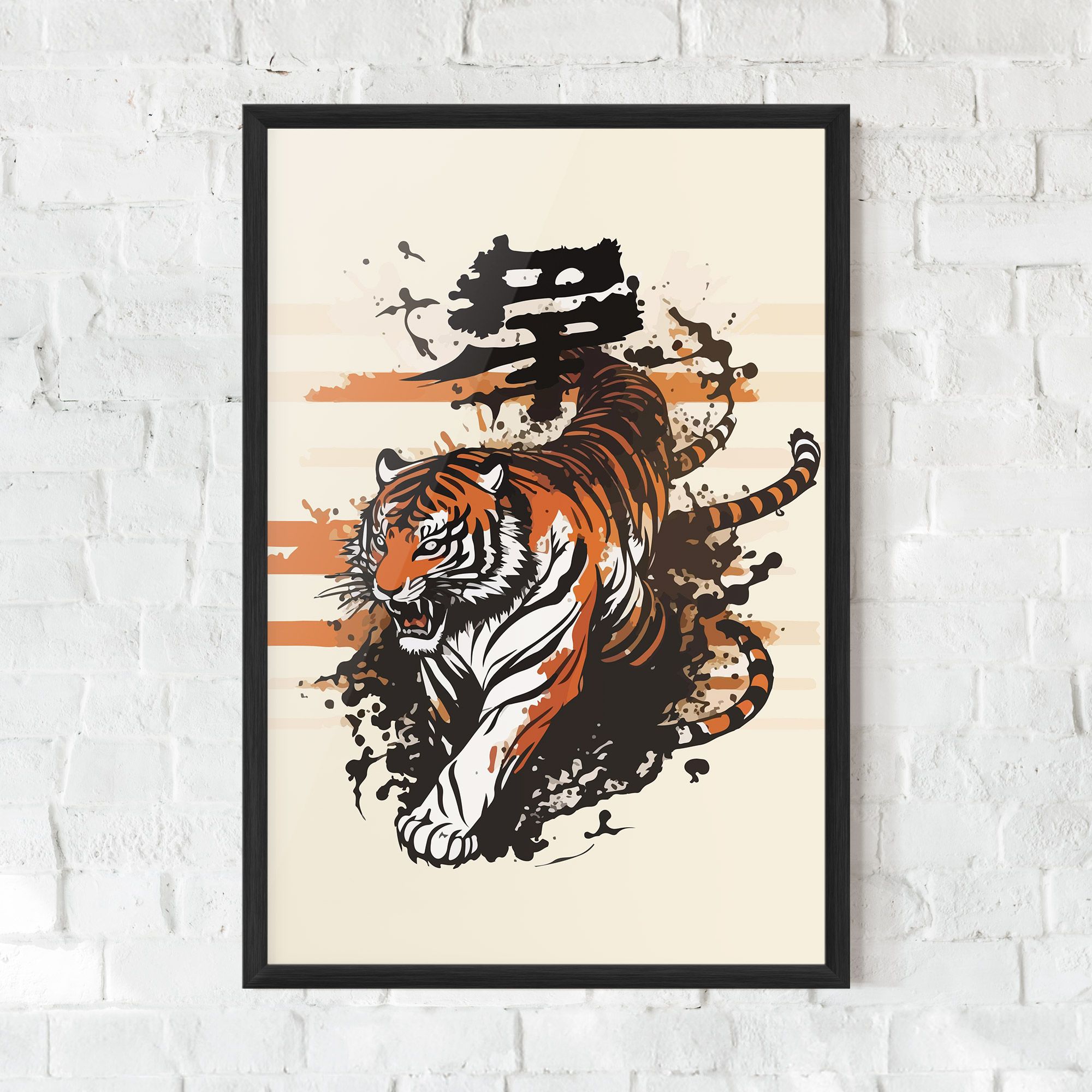 Asiatic Tiger mockup 0