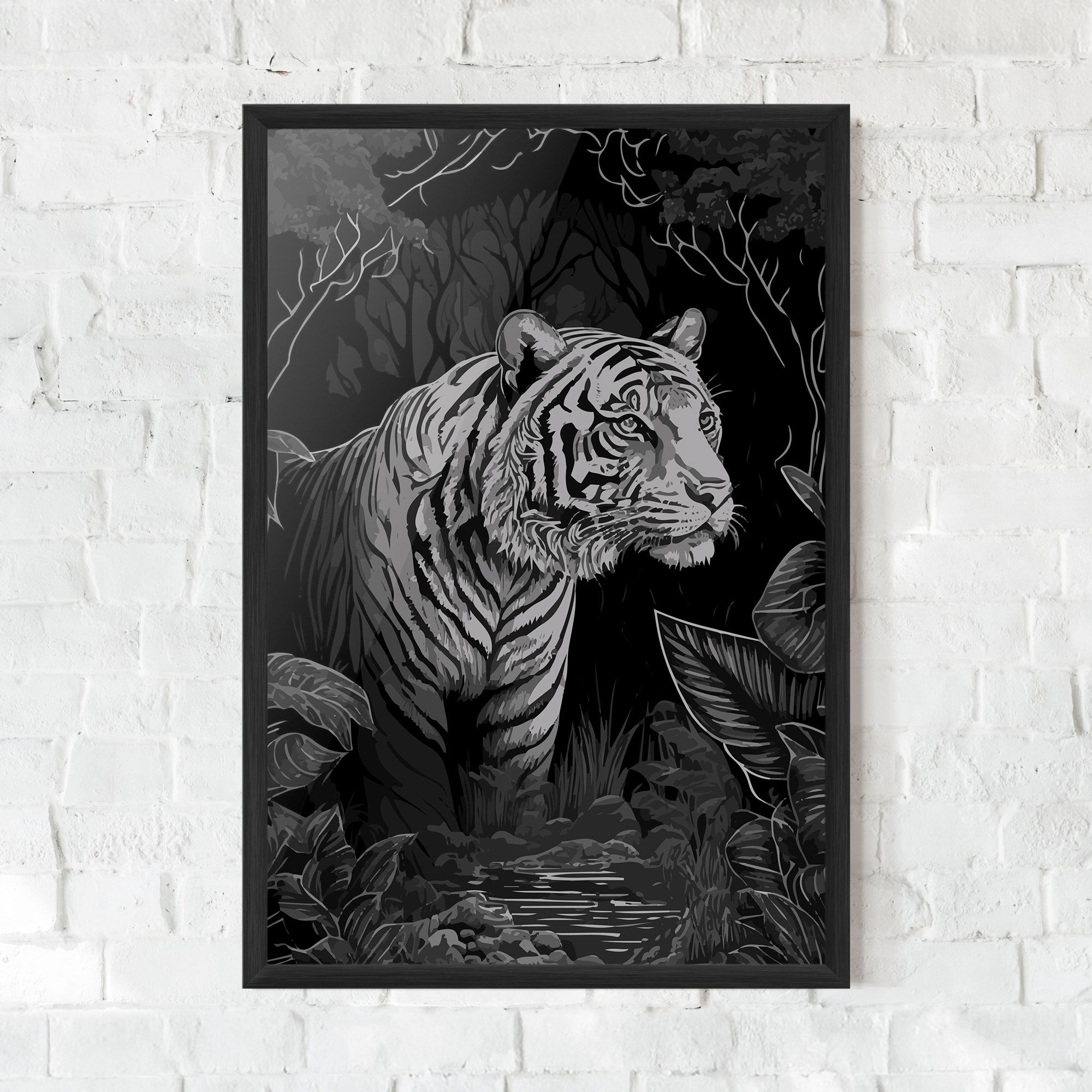 Grey Tiger mockup 0