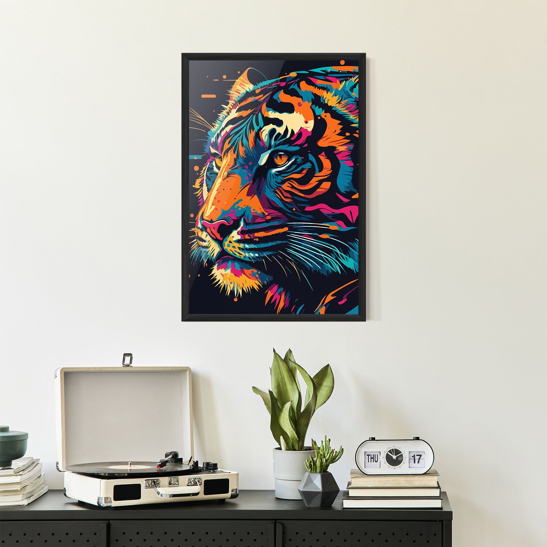 Colorful Tiger mockup 2
