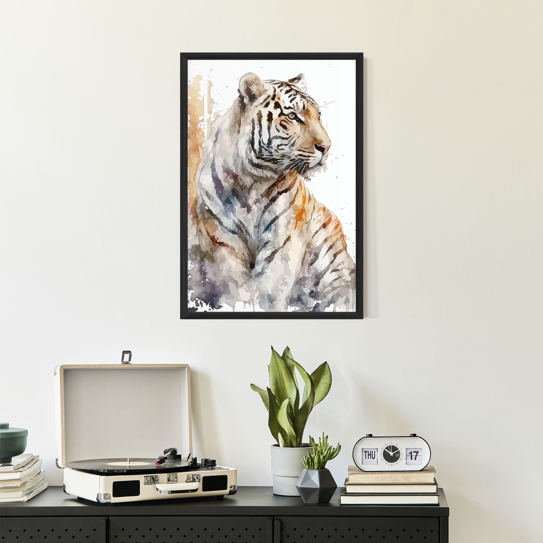 White Tiger Art mockup 2