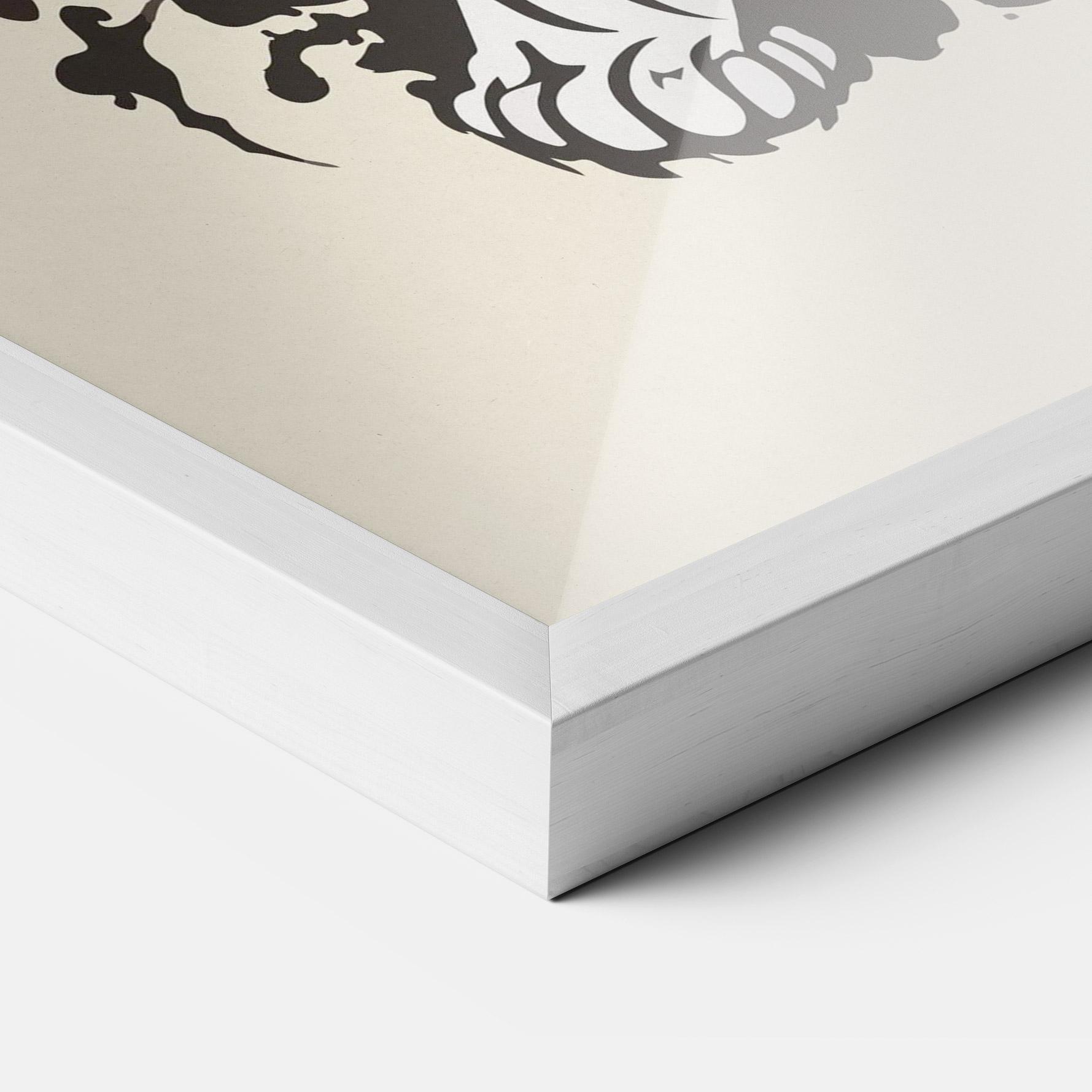 Keretezett Poszter Asiatic Tiger mockup 3