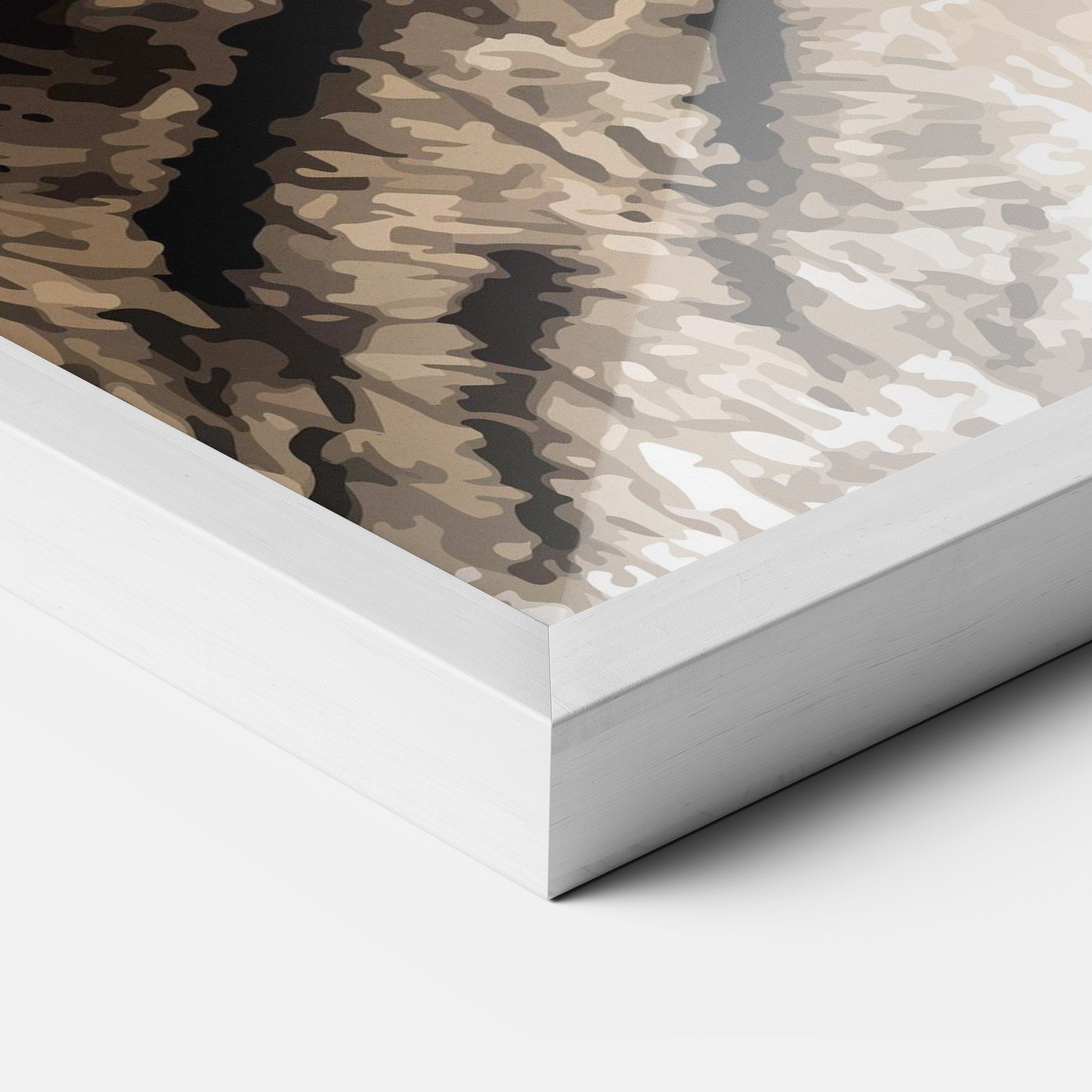 Pretty Tiger Art mockup 3